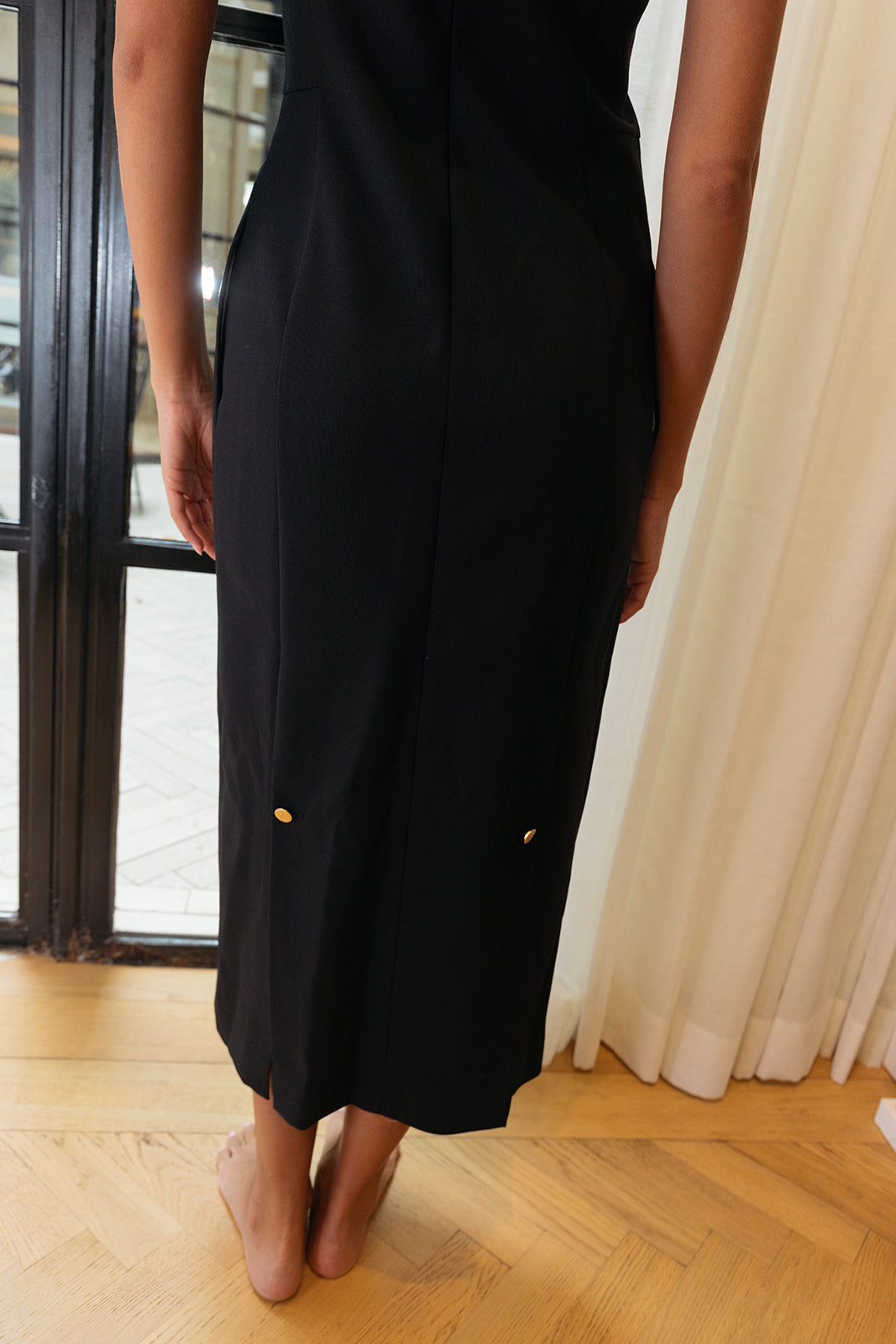 THOM BROWNE | COUTURE INTARSIA DRESS | WOMEN'S LUXURY DESIGNER CLOTHING, SHOES, HANDBAGS & JEWELRY | CAPITOL CHARLOTTE, NC & BRENTWOOD, CA