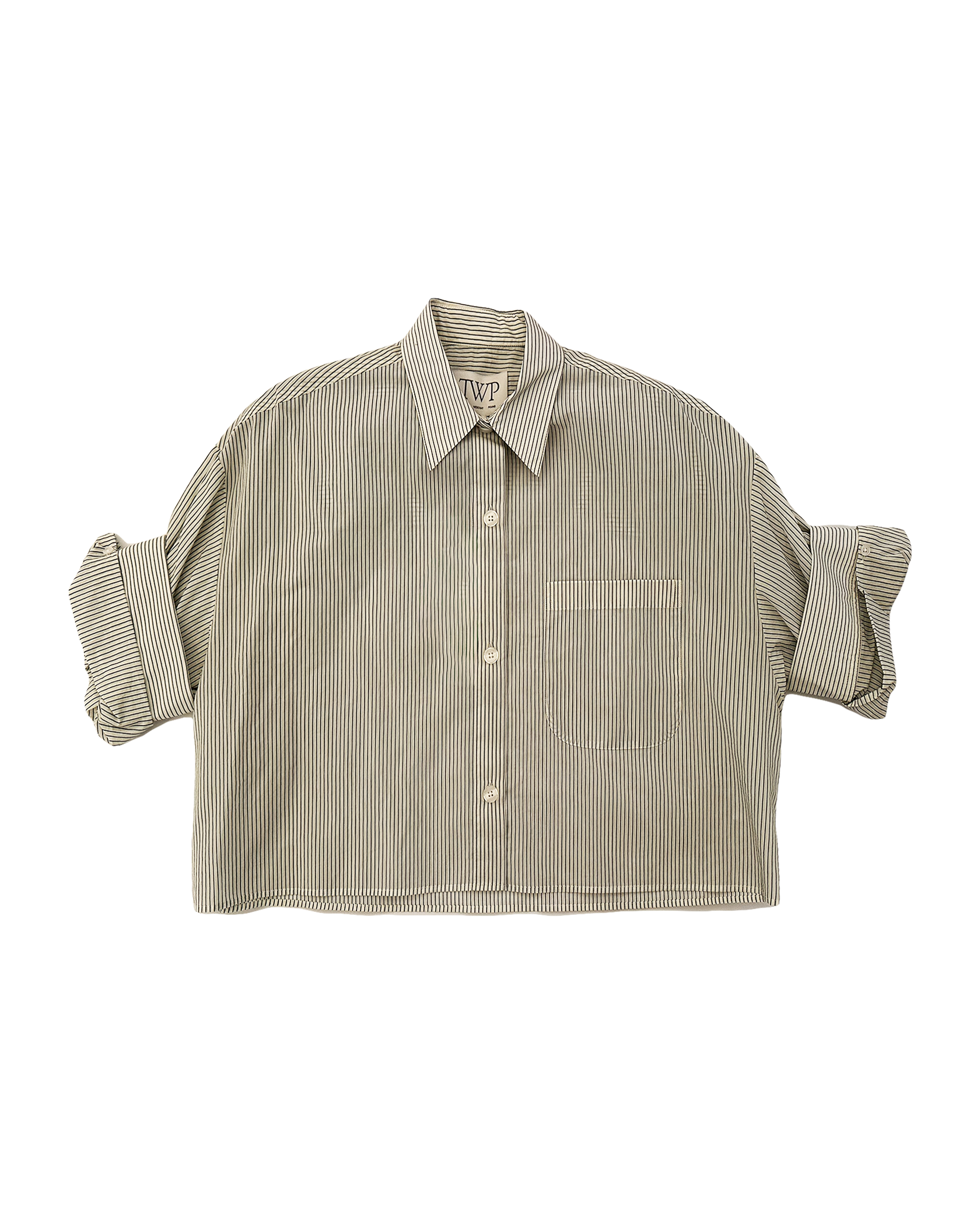 TWP | SHORT SLEEVE NEXT EX BUTTON DOWN TOP