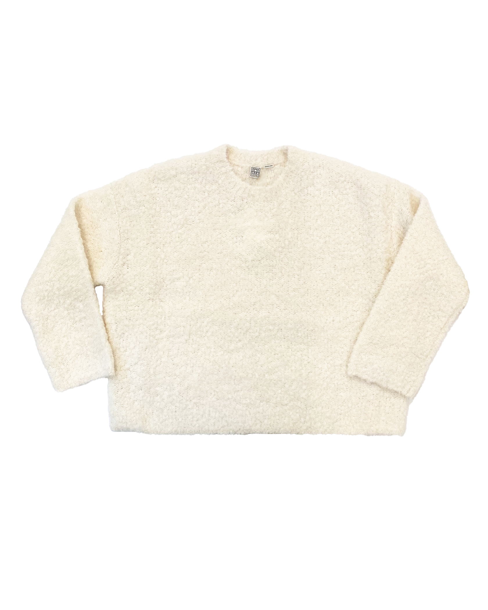 TOTEME | BOXY BOUCLE KNIT SWEATER