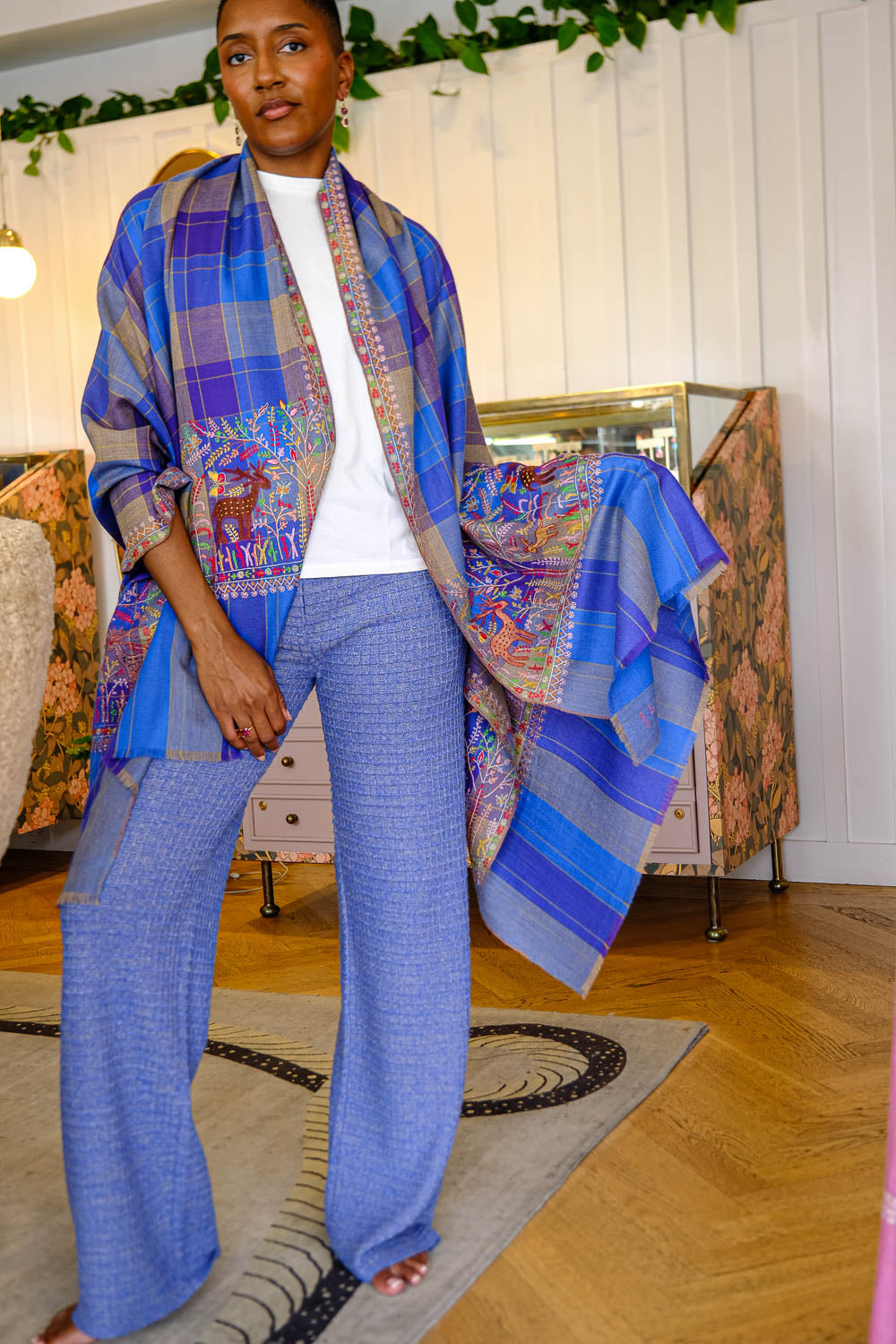 YASER | PLAID DEER SHAWL NOV 2