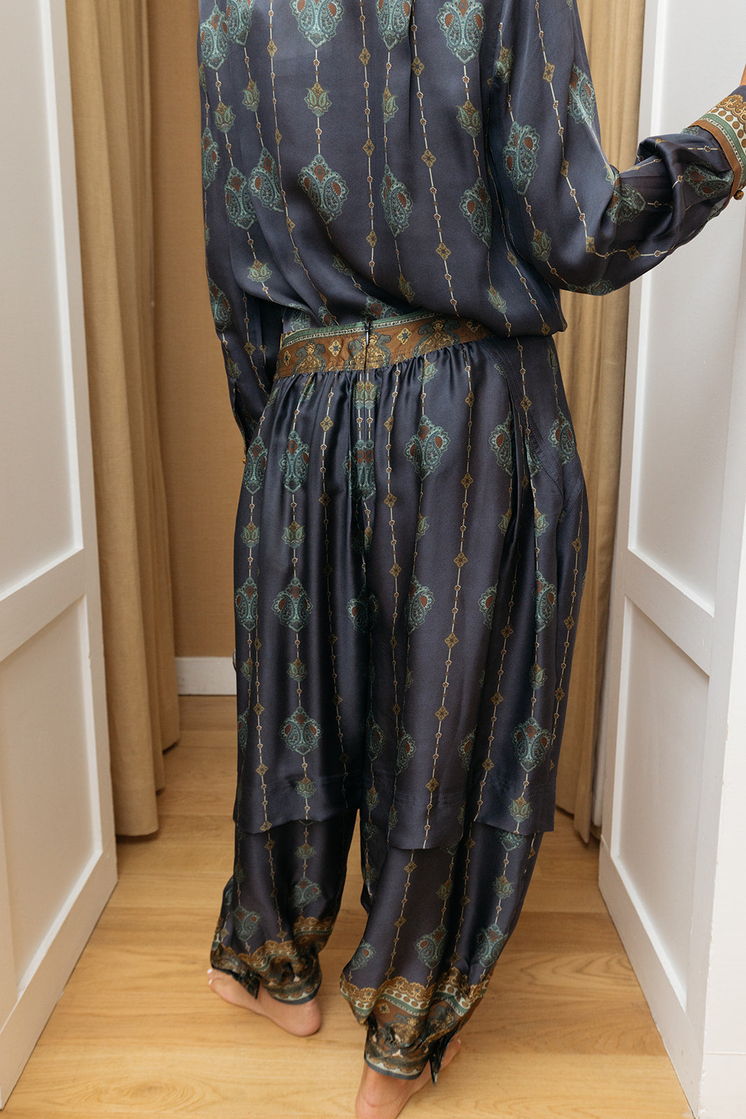 ZIMMERMANN | PRINTED ASCENT HAREM PANT | WOMEN'S LUXURY DESIGNER CLOTHING, SHOES, HANDBAGS & JEWELRY | CAPITOL CHARLOTTE, NC & BRENTWOOD, CA