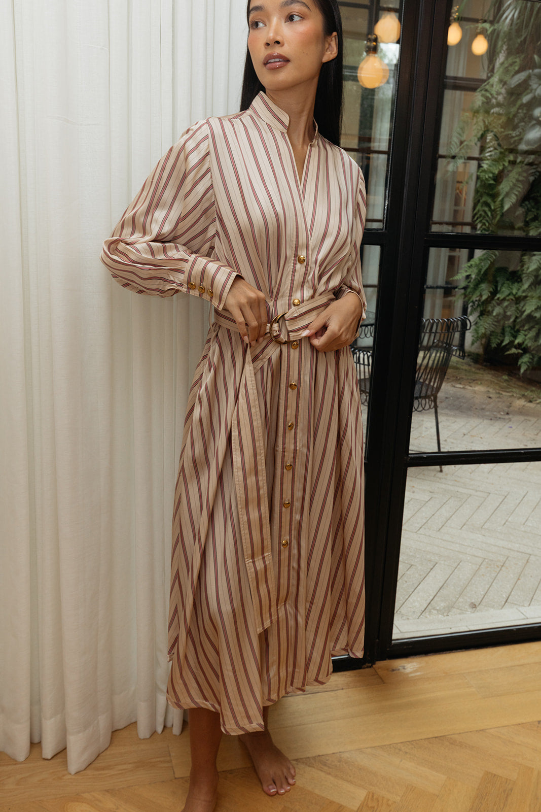 ZIMMERMANN | STRIPE VALIANT TUCK SHIRTDRESS | WOMEN'S LUXURY DESIGNER CLOTHING, SHOES, HANDBAGS & JEWELRY | CAPITOL CHARLOTTE, NC & BRENTWOOD, CA