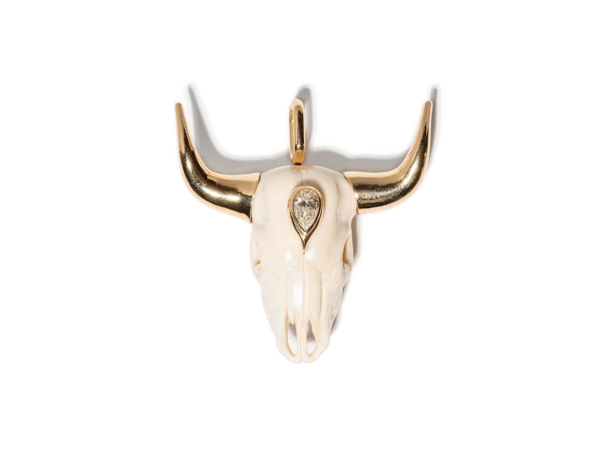 BULL SKULL PENDANT