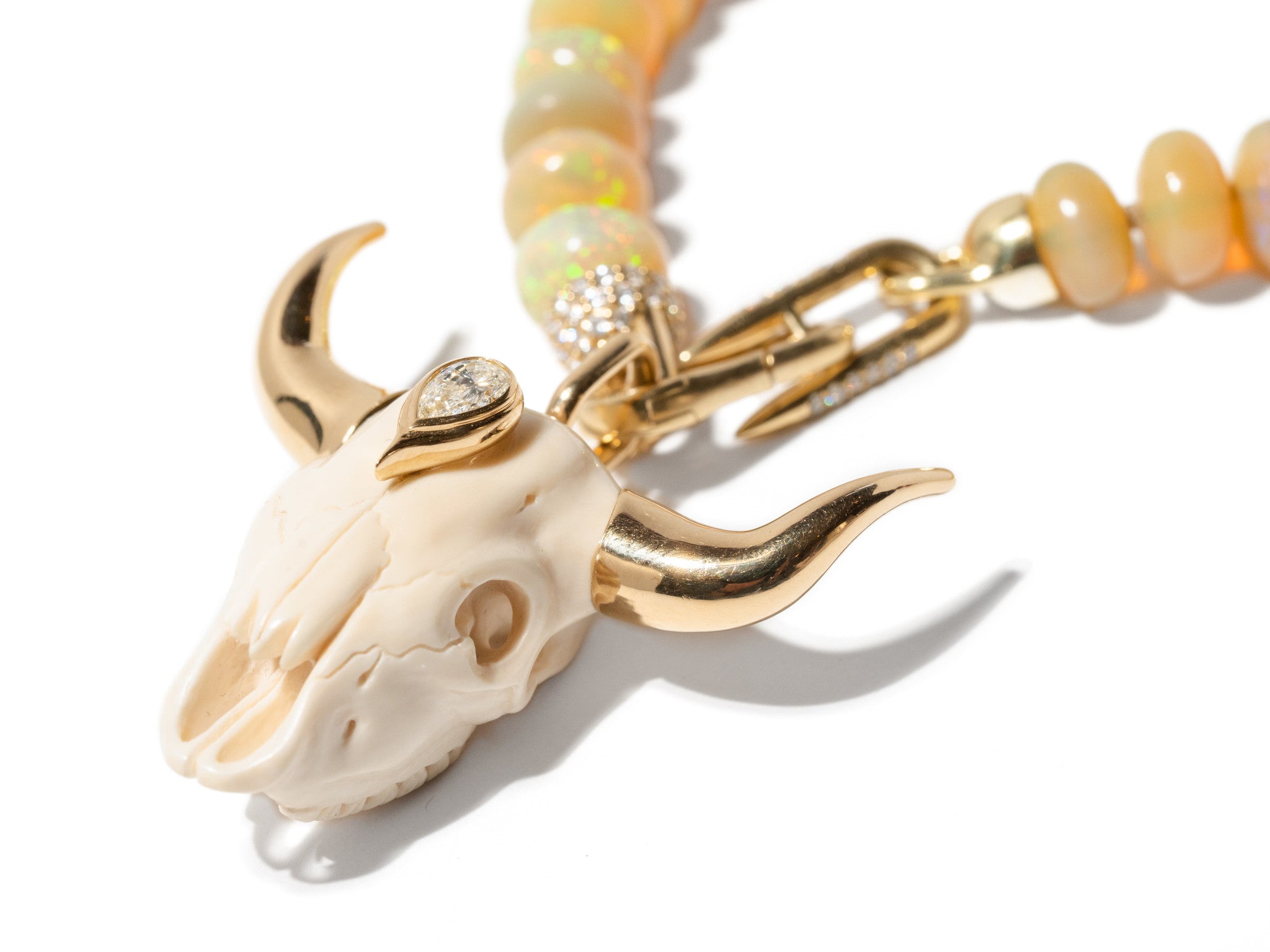 BULL SKULL PENDANT