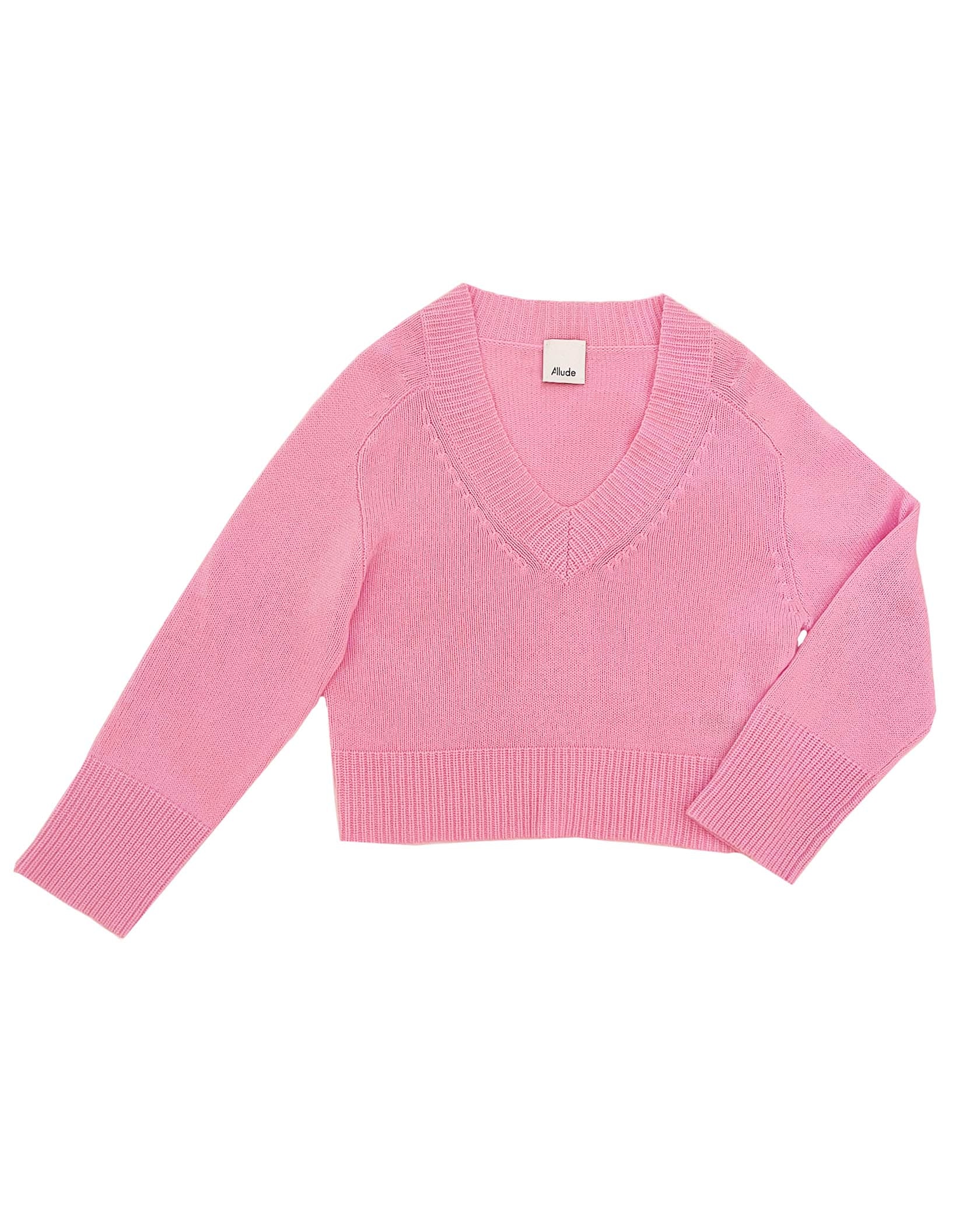 V-NECK KNIT SWEATER