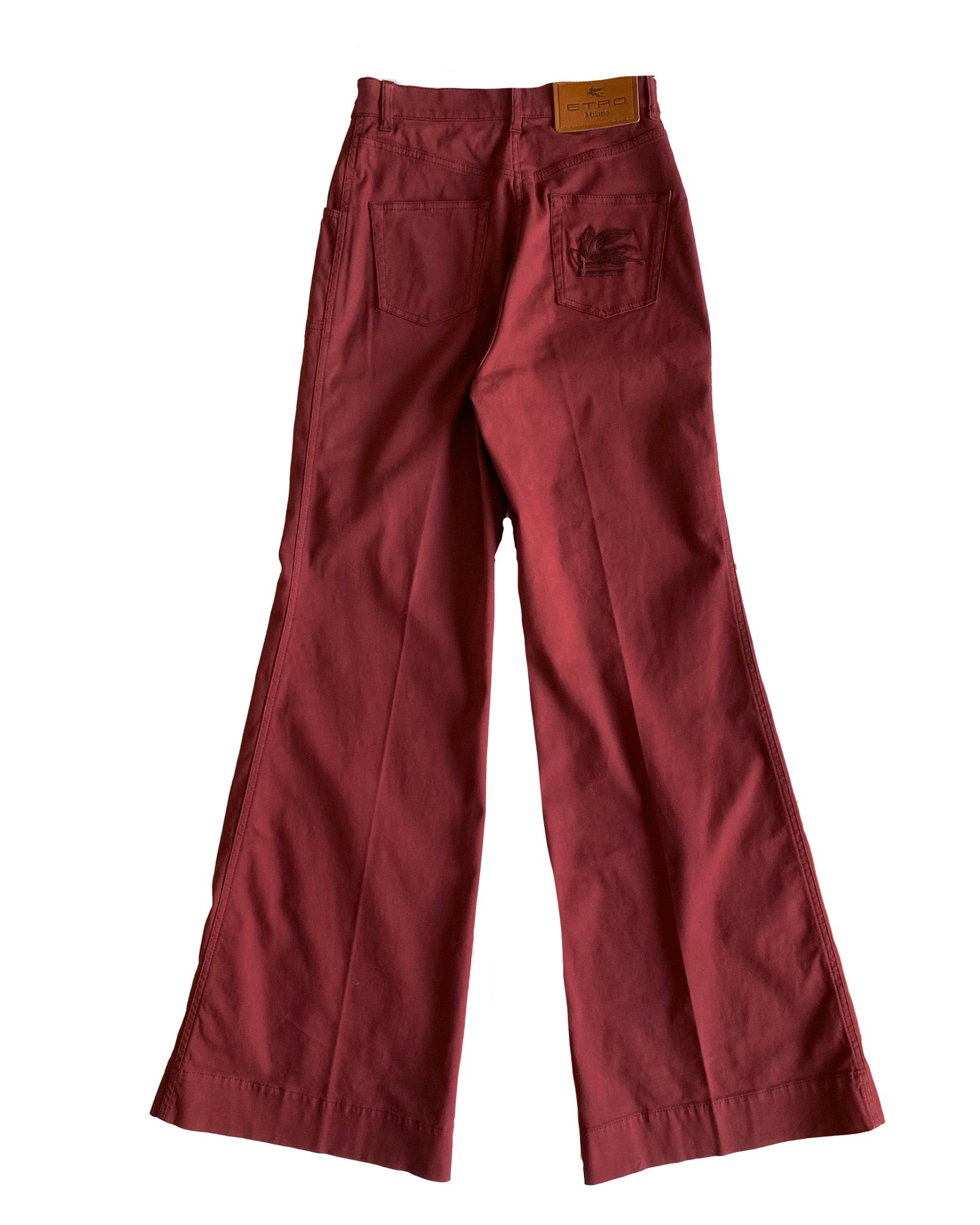 ETRO | HIGH WAISTED SAILOR DENIM