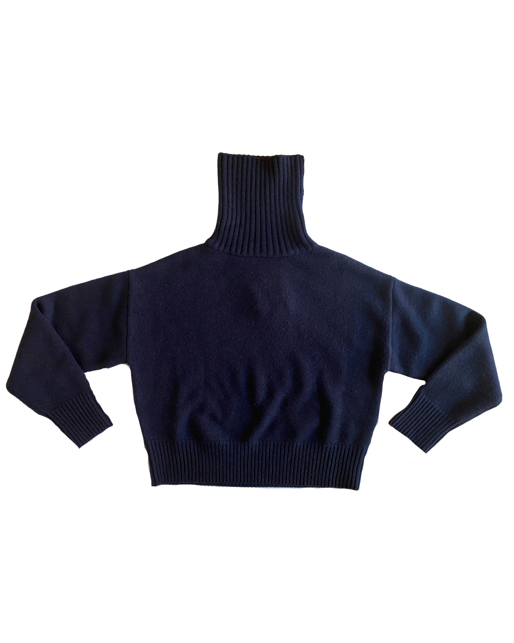 EXTREME CASHMERE | CROPPED TURTLENECK KNIT