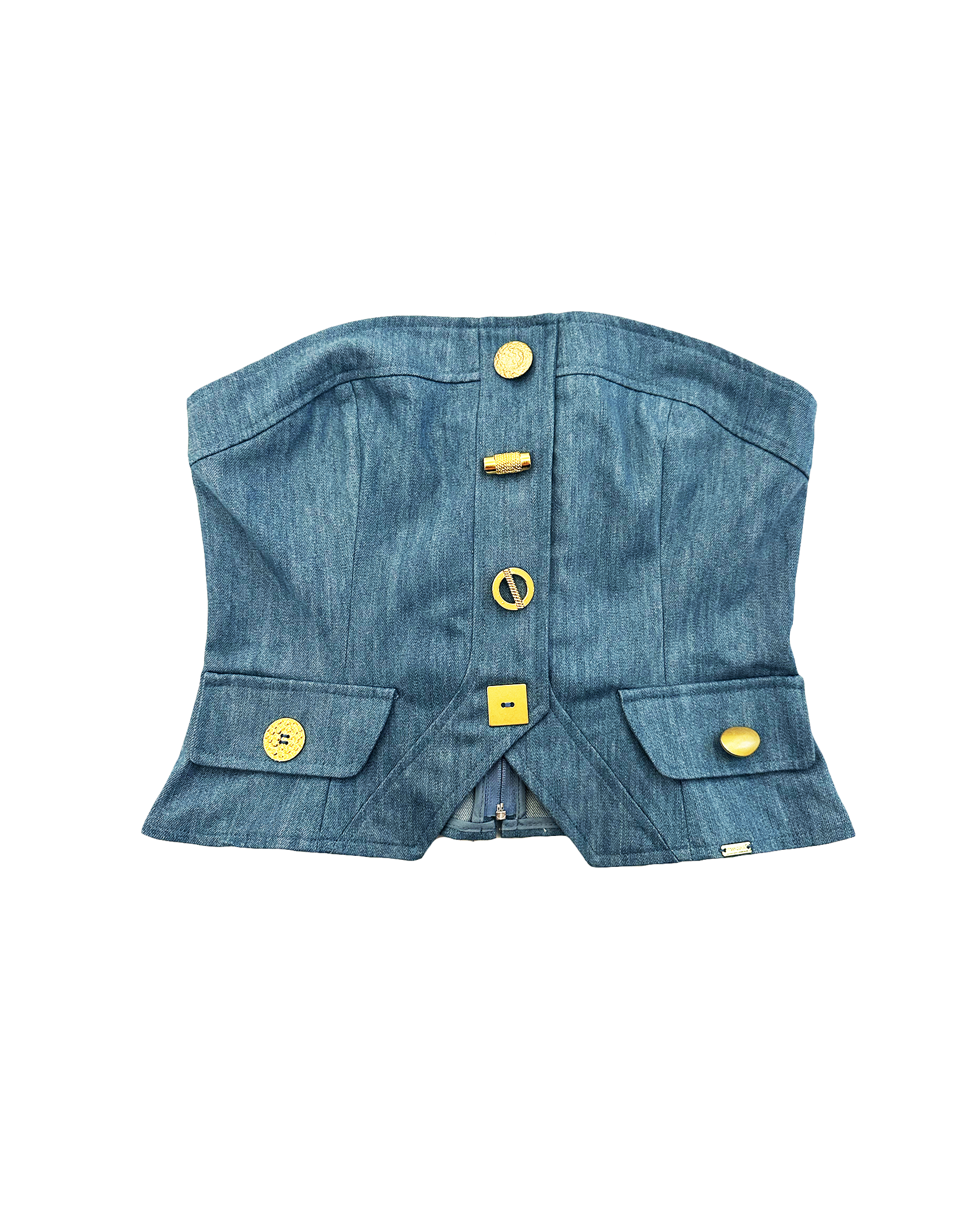 FRANCOISE | STRAPLESS BIJOU TOP