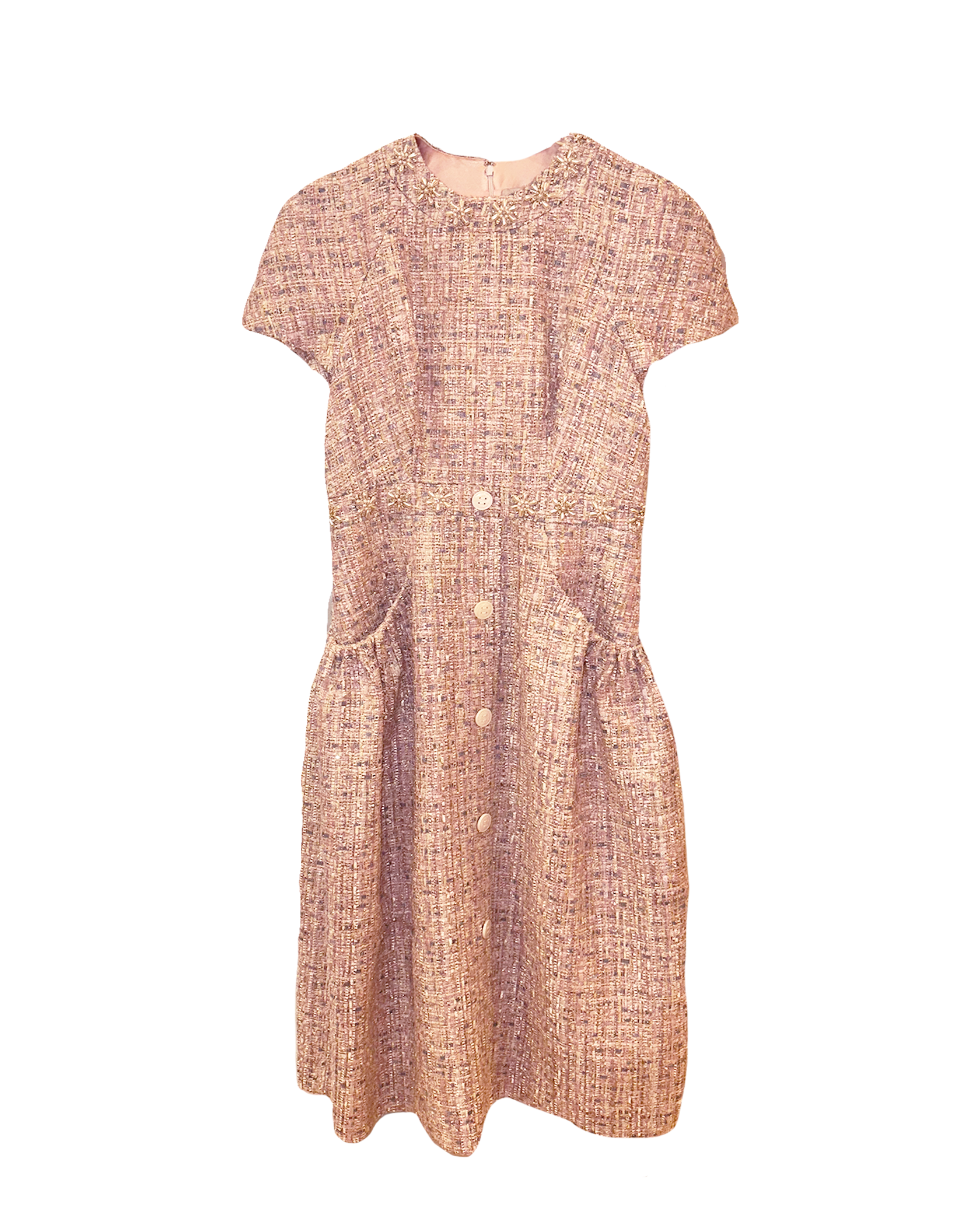 HUISHAN ZHANG |TWEED ISABELLE MIDI DRESS