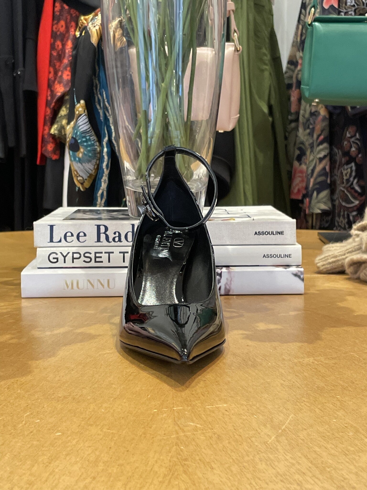 VALENTINO | PATENT BLOCK HEEL