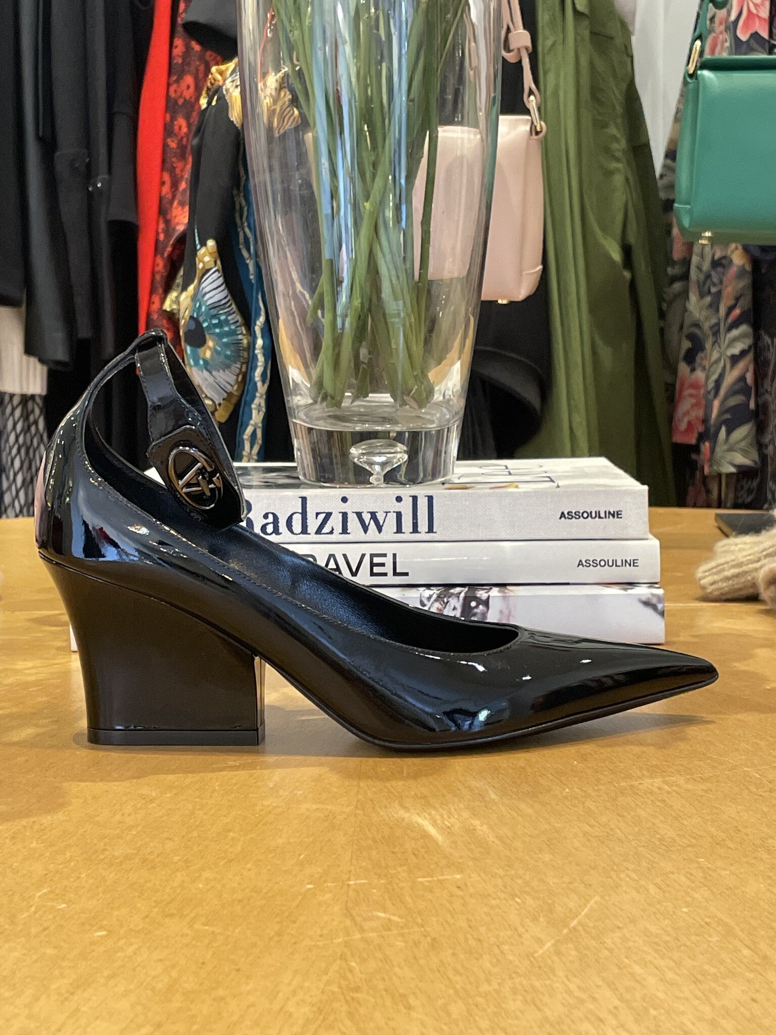 VALENTINO | PATENT BLOCK HEEL