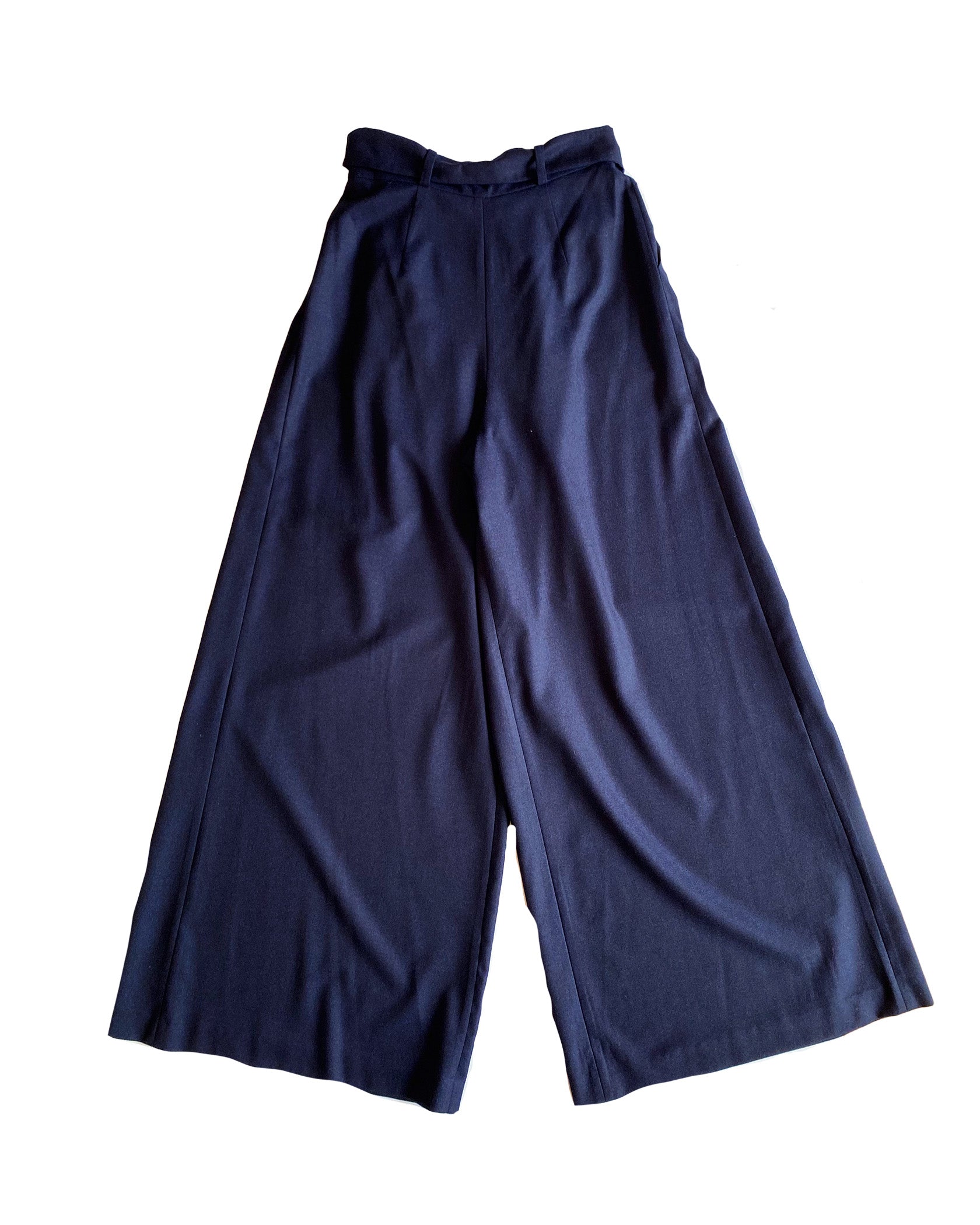MARTIN GRANT | GATHERED WAIST WIDE PANT