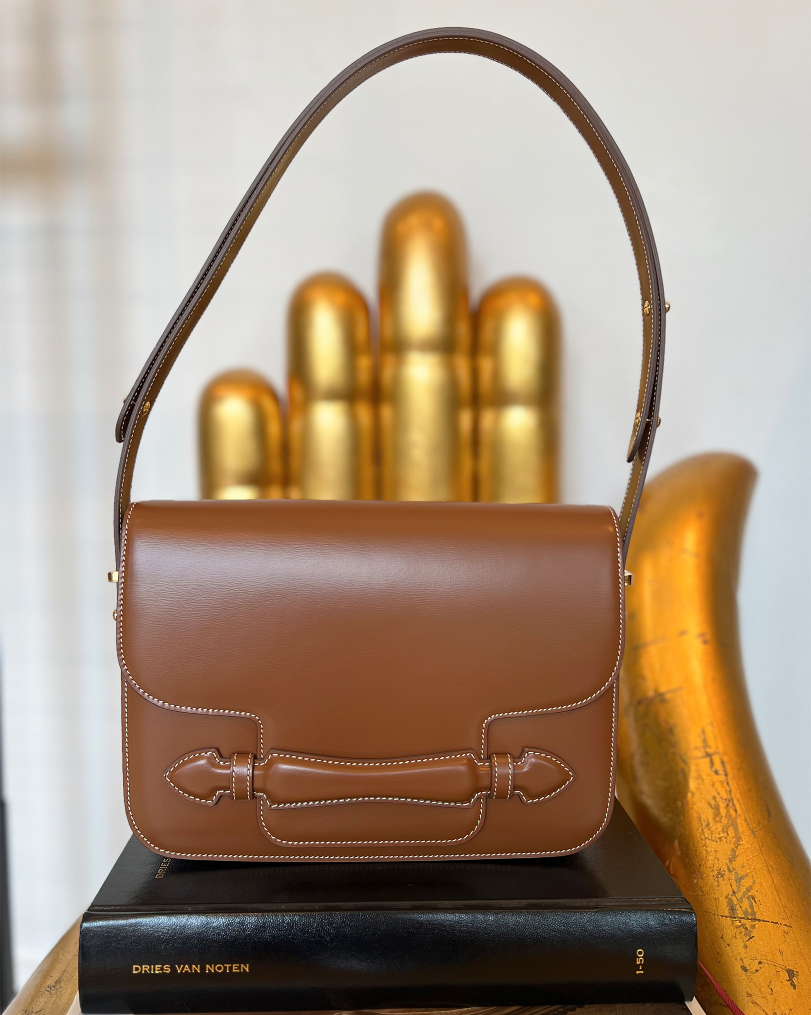 LEATHER ROMY CROSSBODY BAG