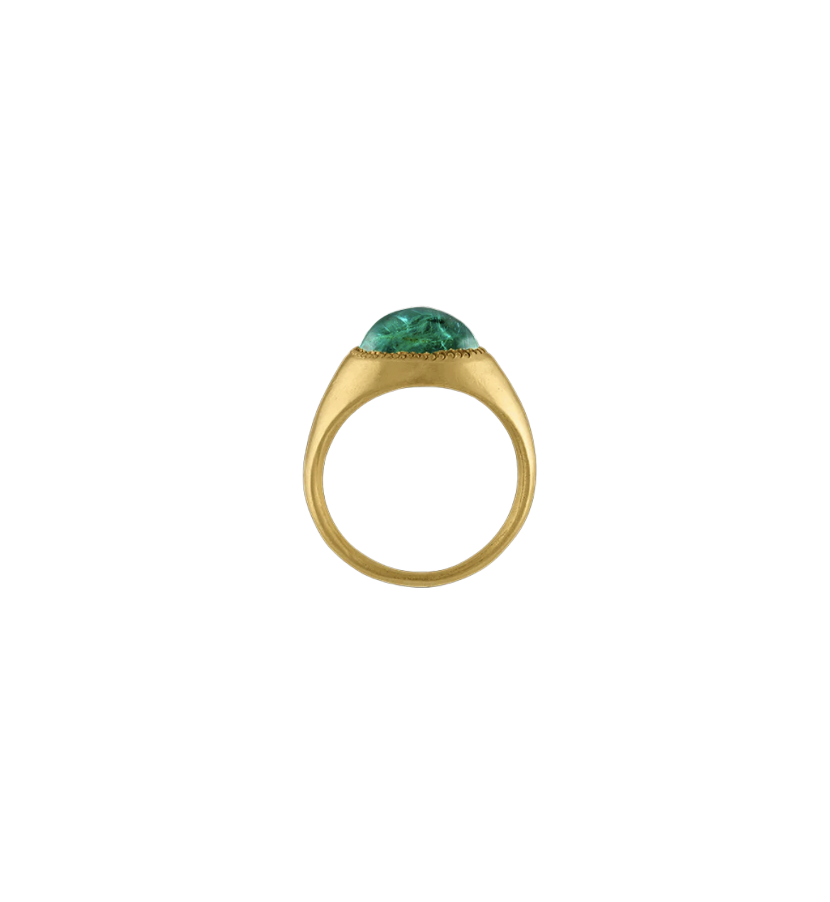EMERALD ROZ RING