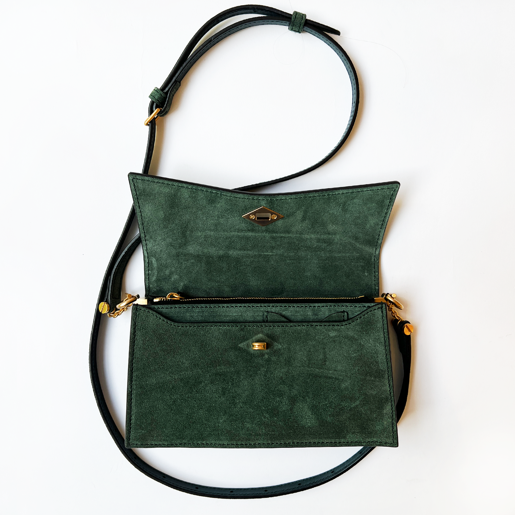 METIER SUEDE ROMA MINI HANDBAG