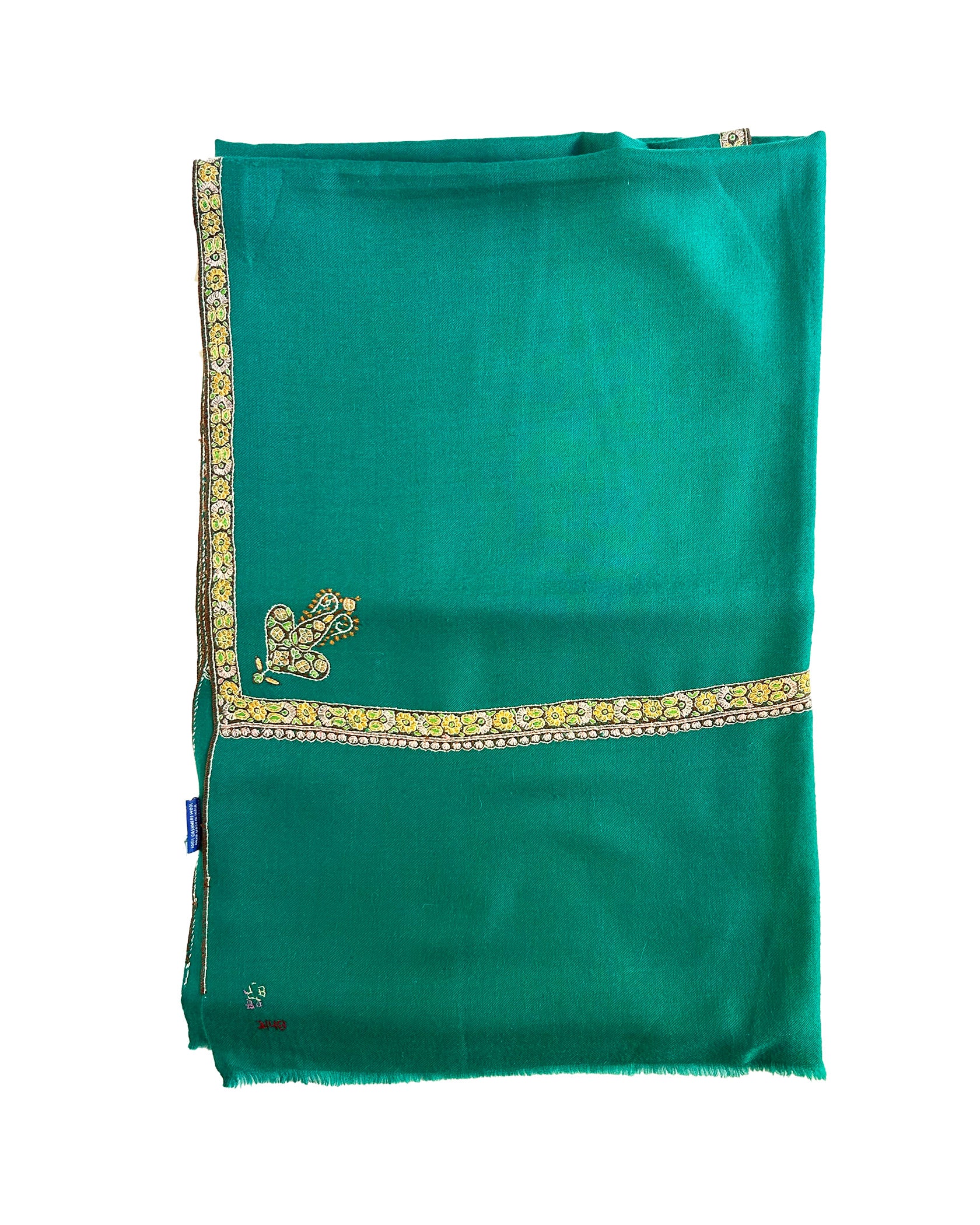 YASER | EMERALD SLIM EDGE SHAWL