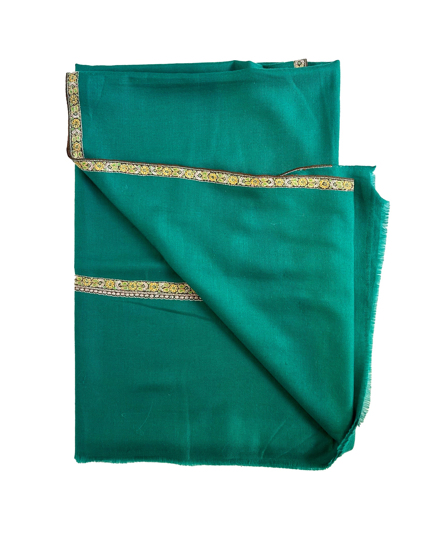 YASER | EMERALD SLIM EDGE SHAWL