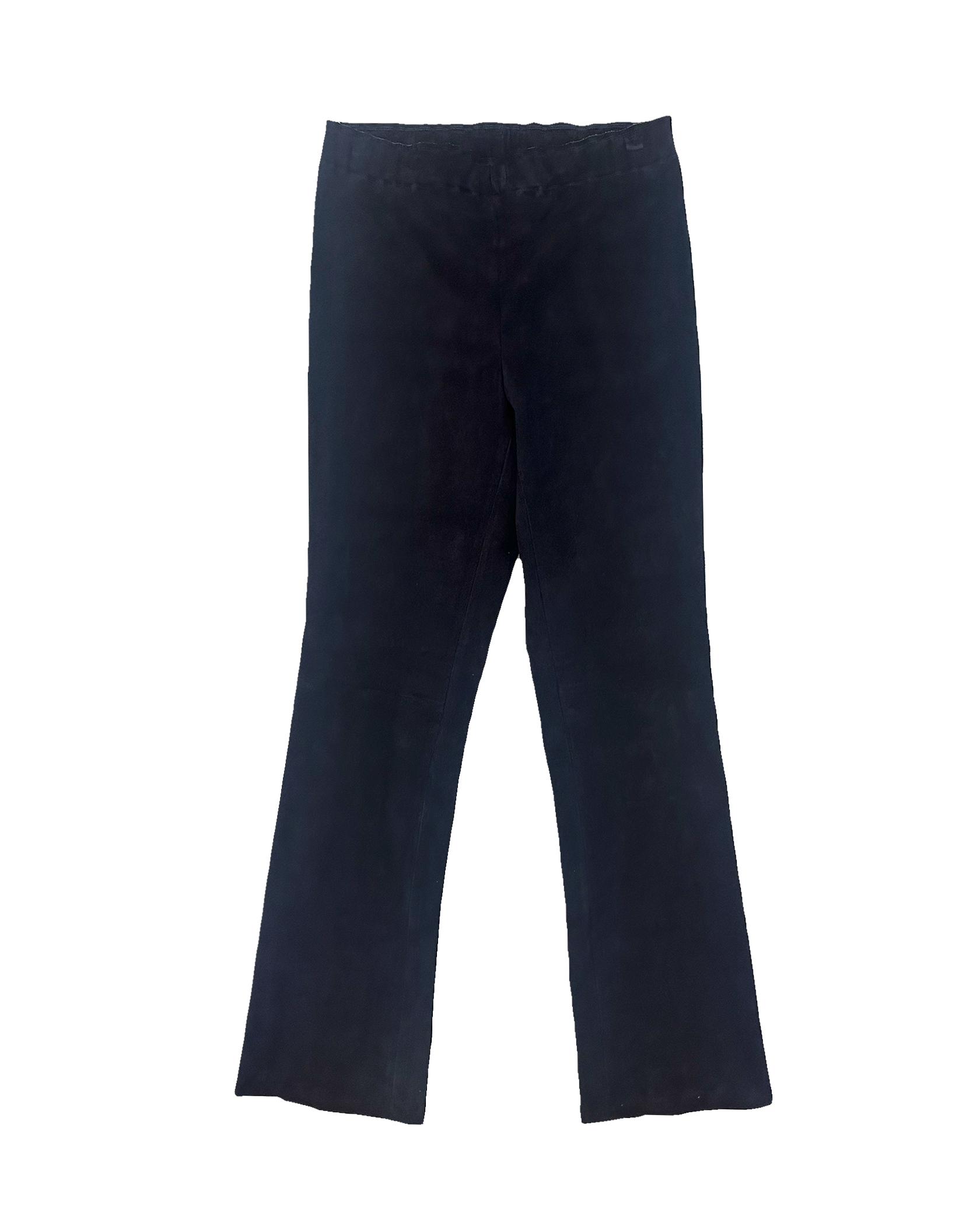 STOULS | HIGH WAISTED SKINNY CROPPED SUEDE LEGGING