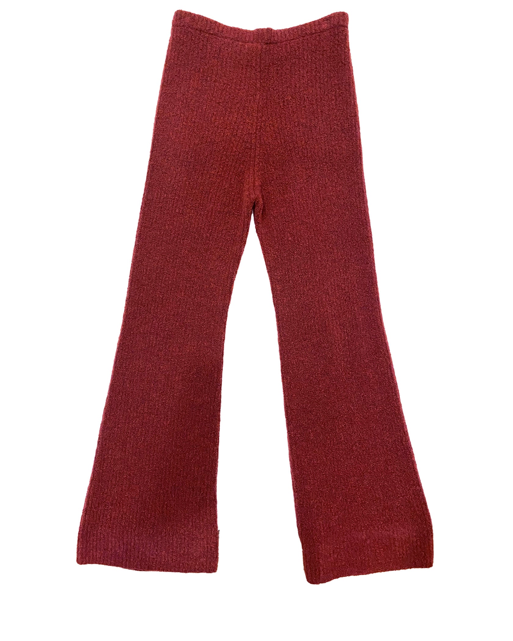 THE ELDER STATESMAN | COZY RIB FLARE PANT