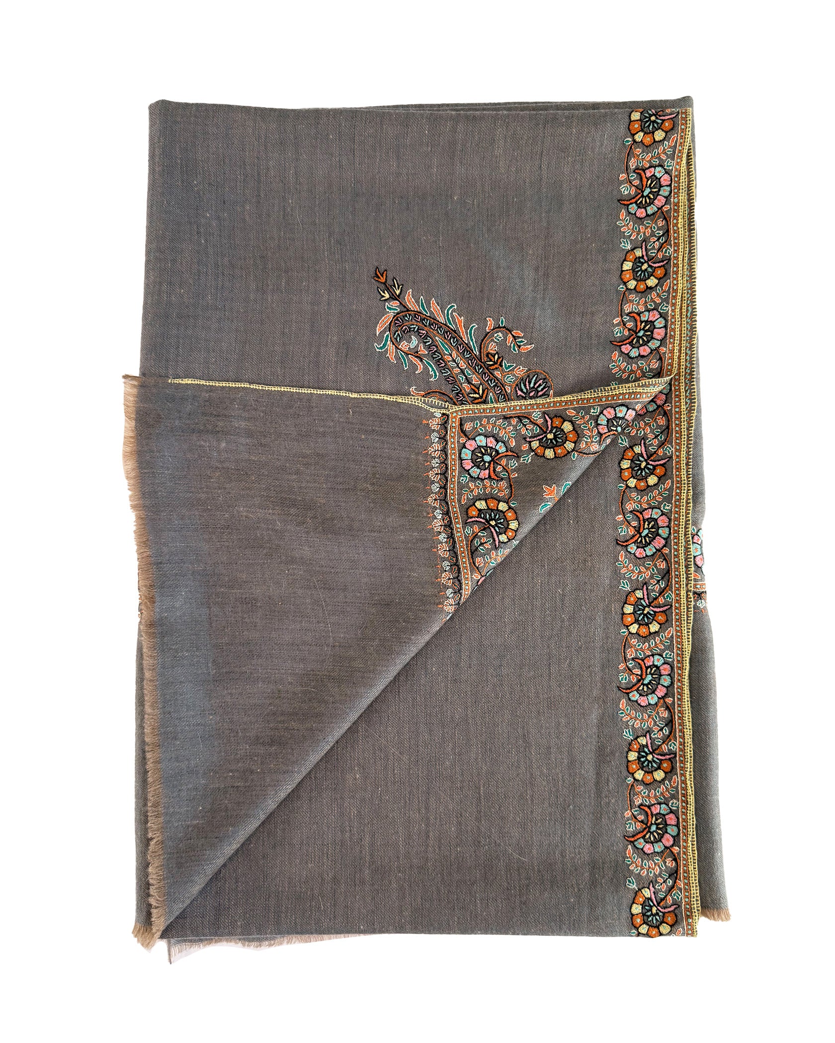 YASER | VIBRANT BORDER SHAWL