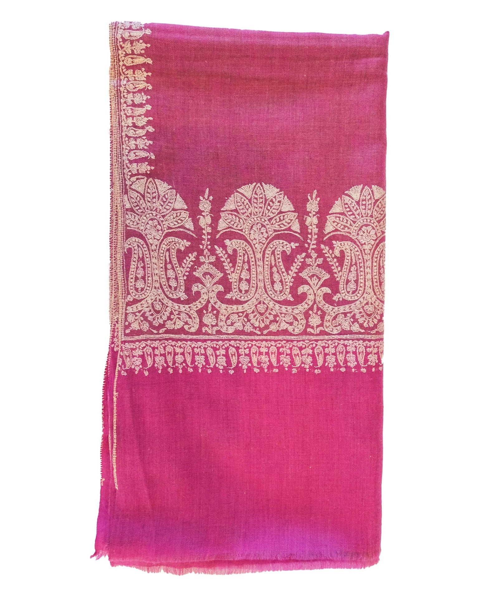 YASER | INTRICATE WIDE BORDER SHAWL