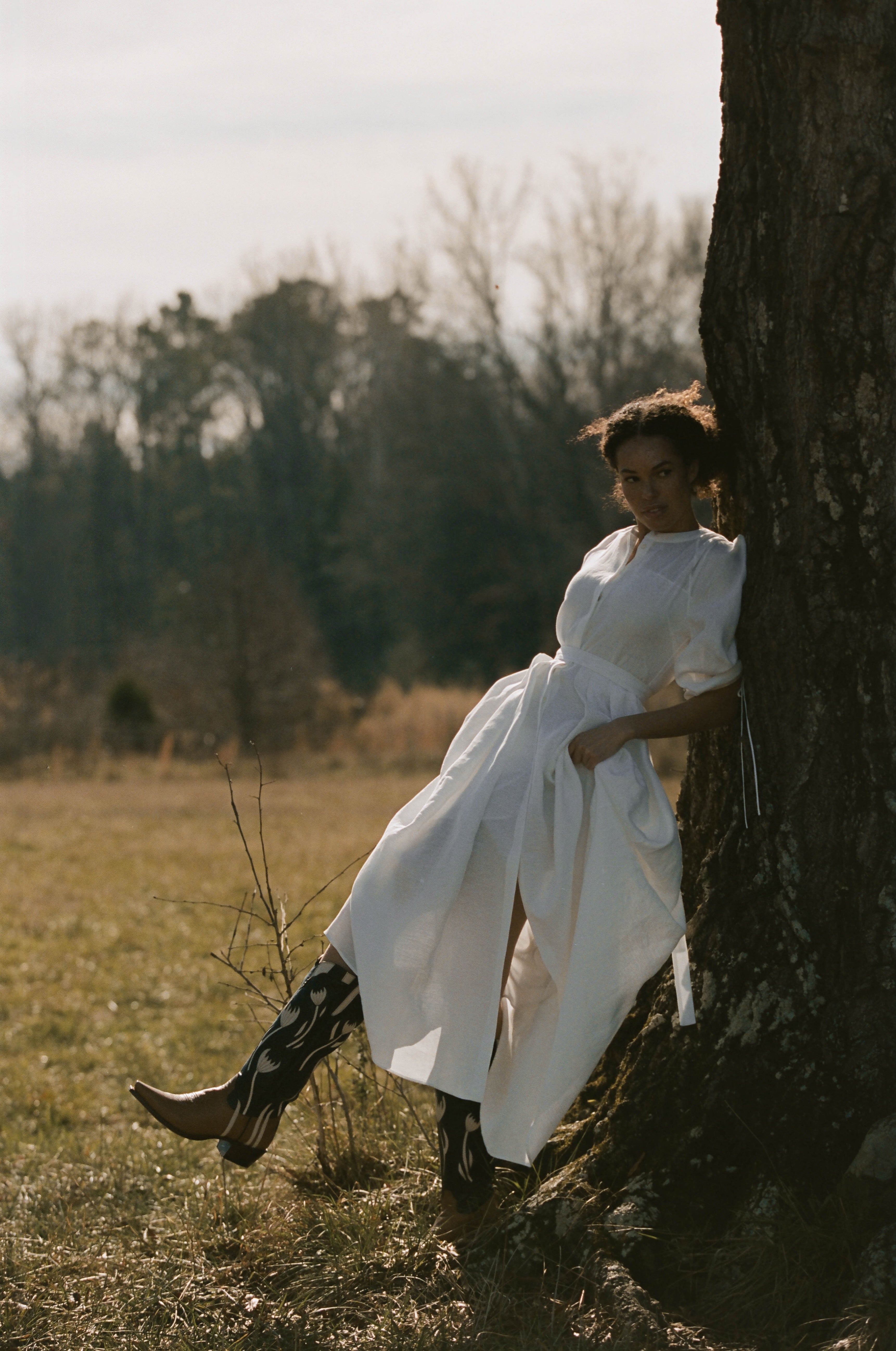 GABRIELA HEARST | LINEN LINNEA DRESS