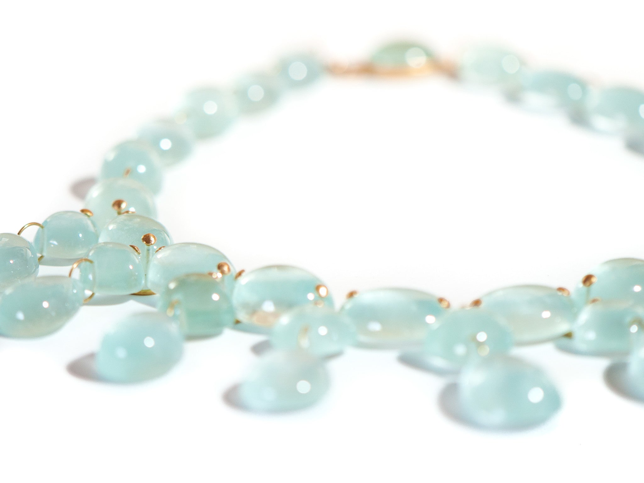 AQUAMARINE QUEEN NECKLACE