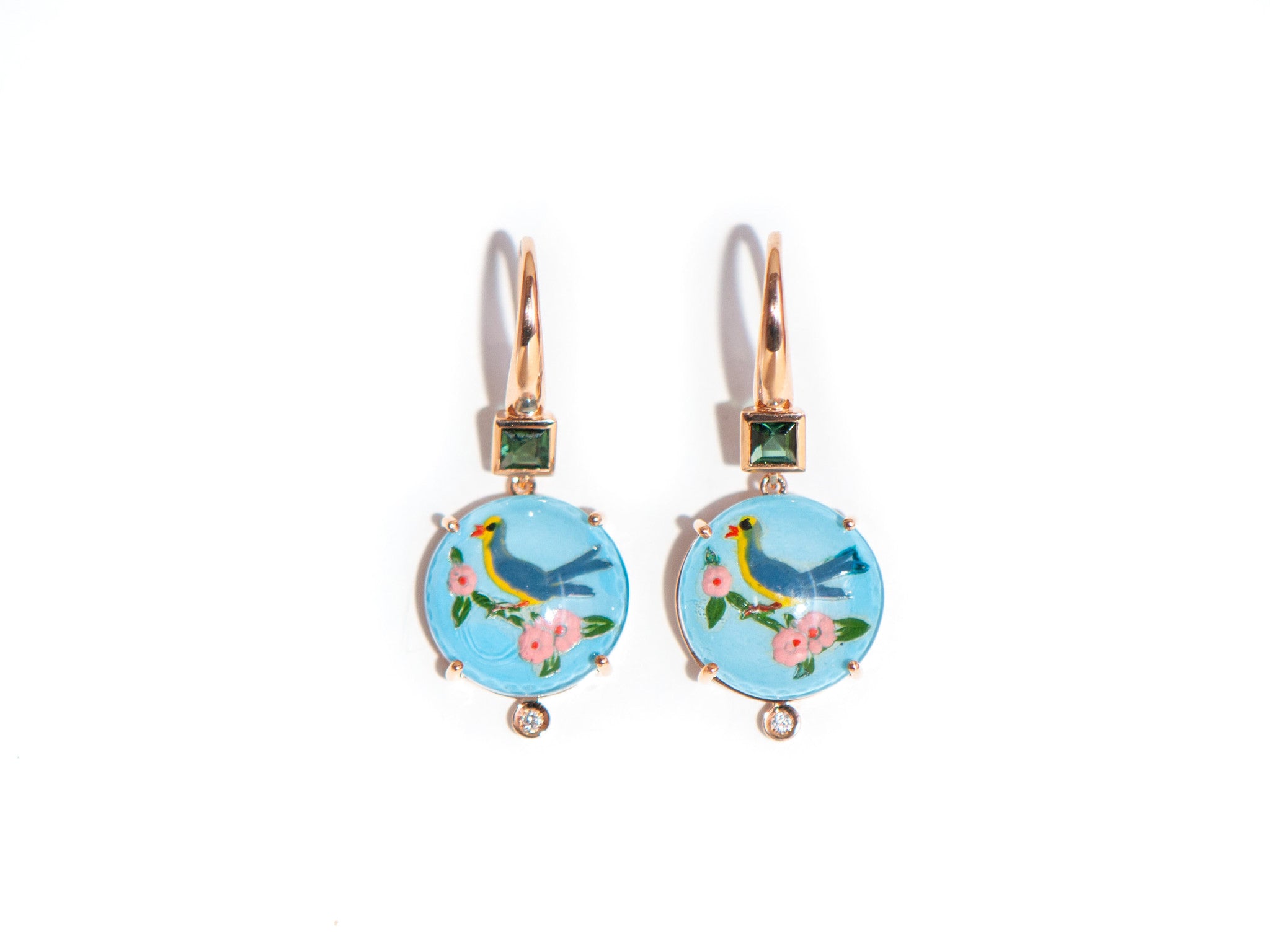 VINTAGE BIRD EARRINGS