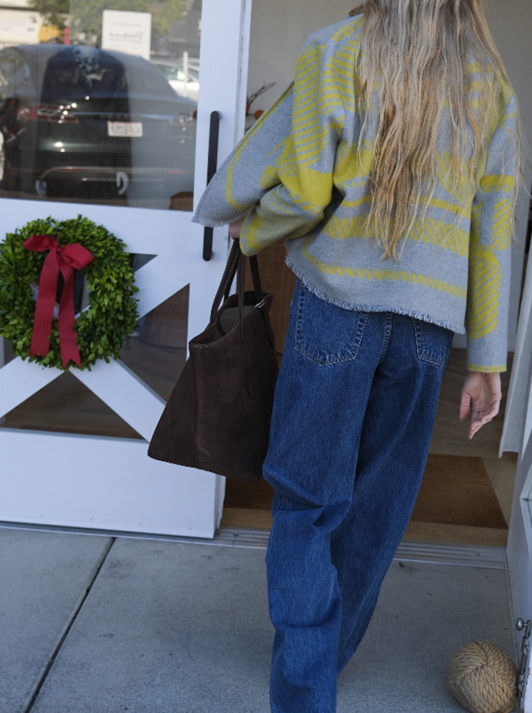 LILY EVE | LONG SLEEVE SHORT BLANKET JACKET