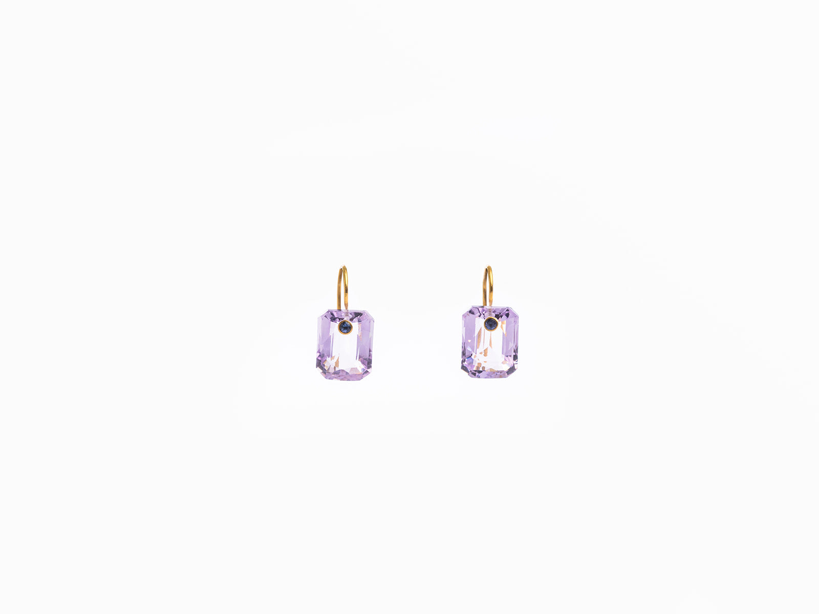 MARIE HÉLÈNE DE TAILLAC | EMERALD CUT GEM EARRINGS