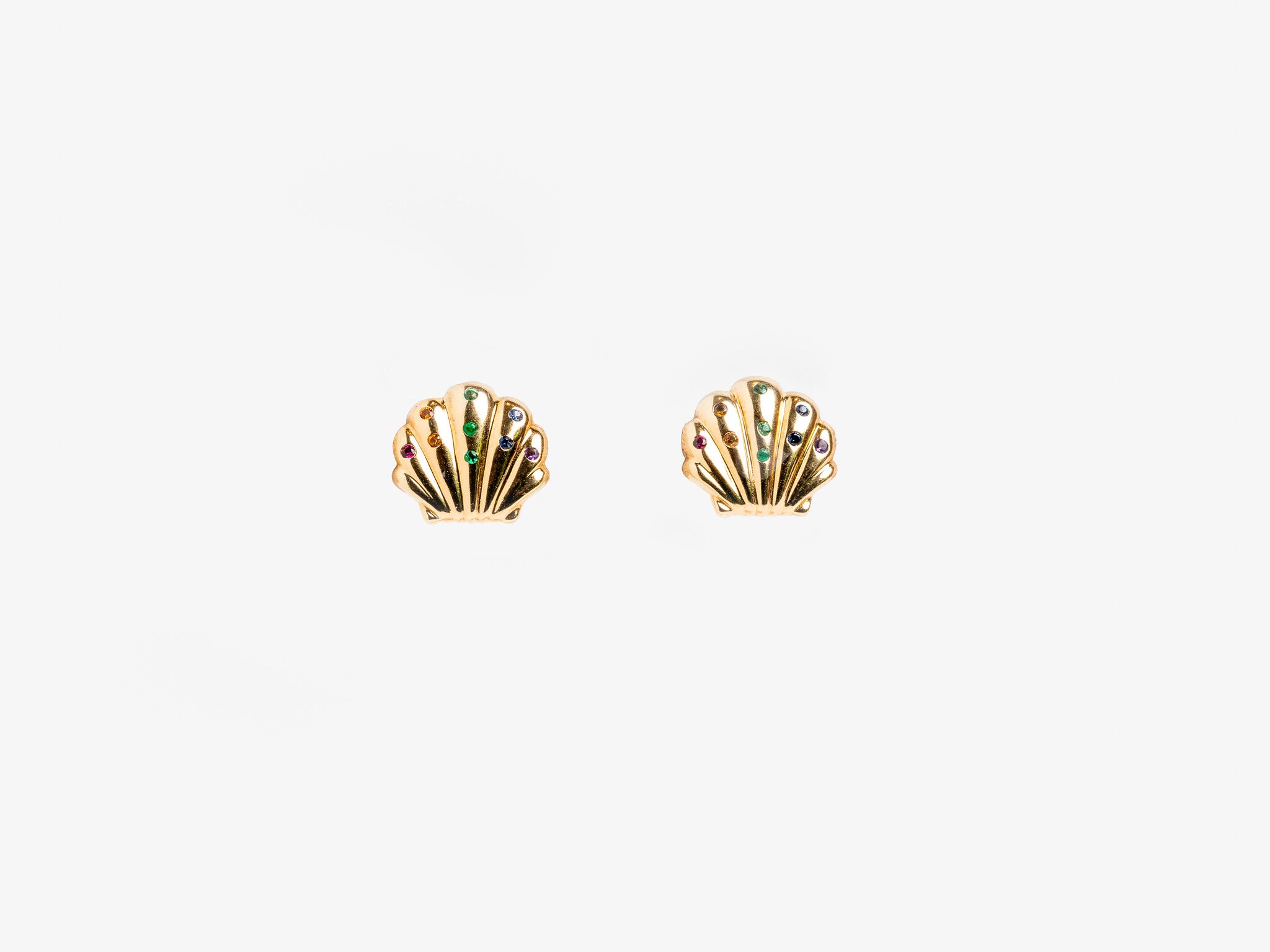 MULTI-COLORED SHELL STUDS