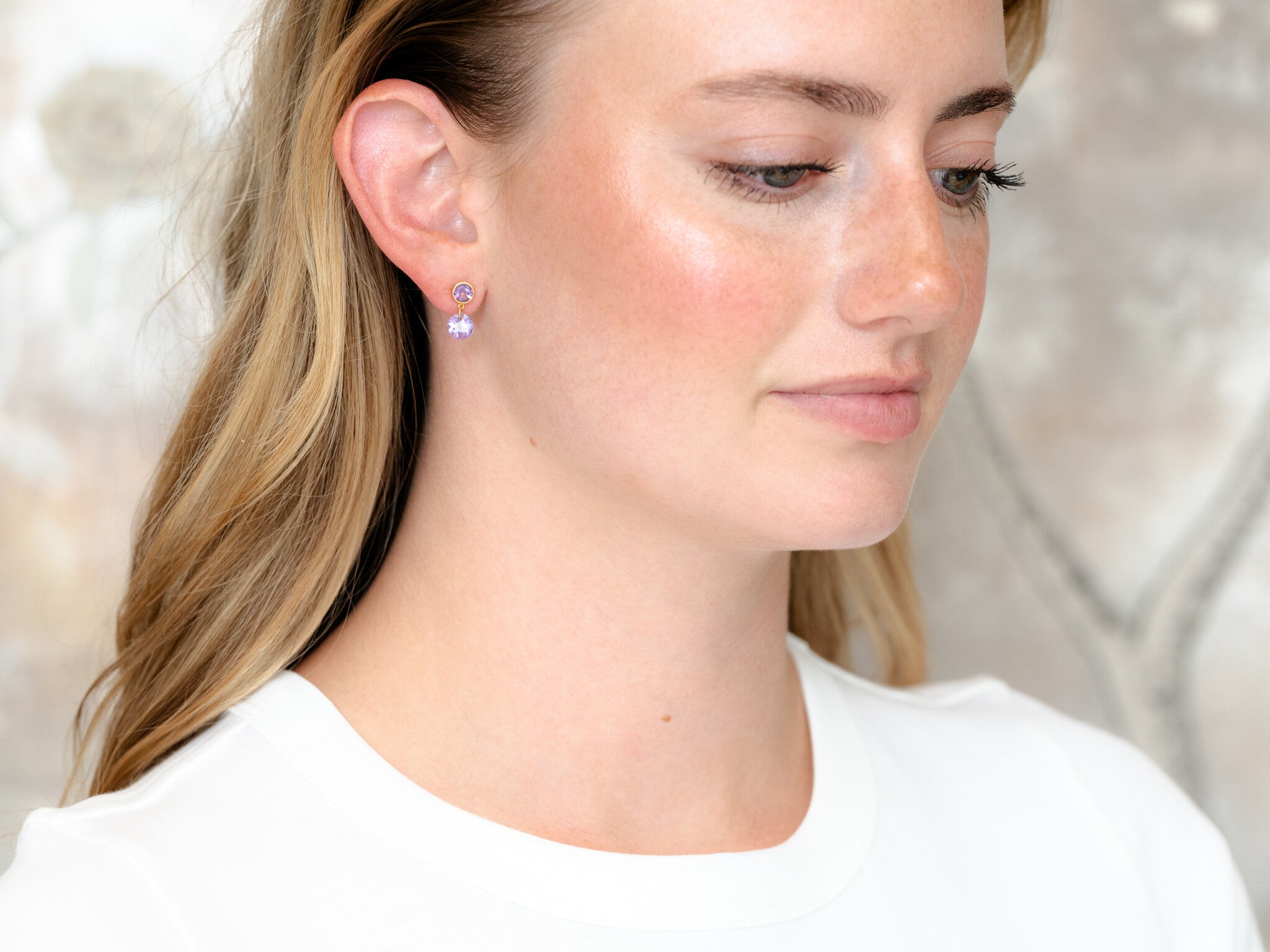 MARIE HÉLÈNE DE TAILLAC| EXTRA SMALL INCANDESCENCE STUD EARRINGS