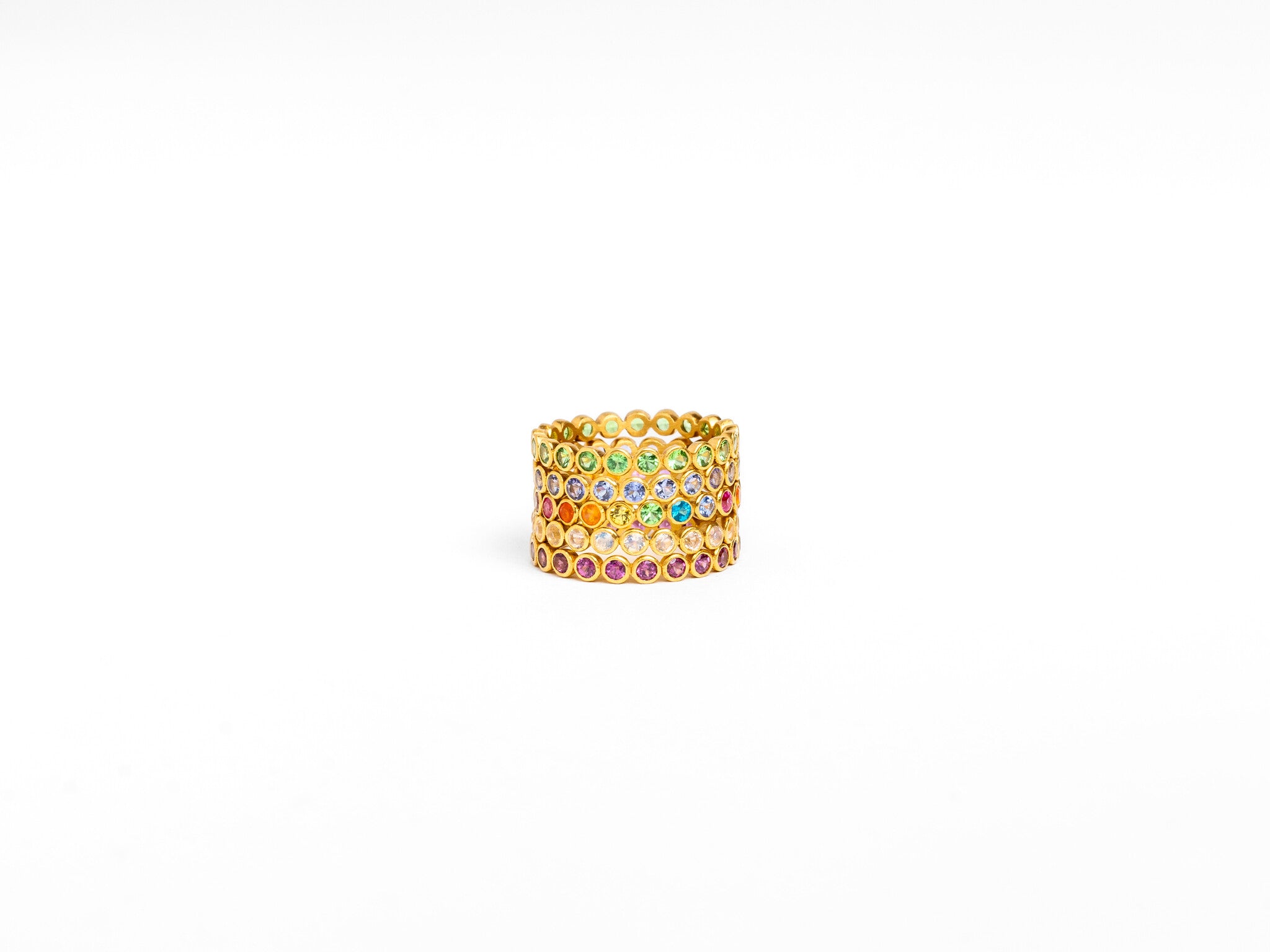 MULTI STONE BOLLYWOOD RING