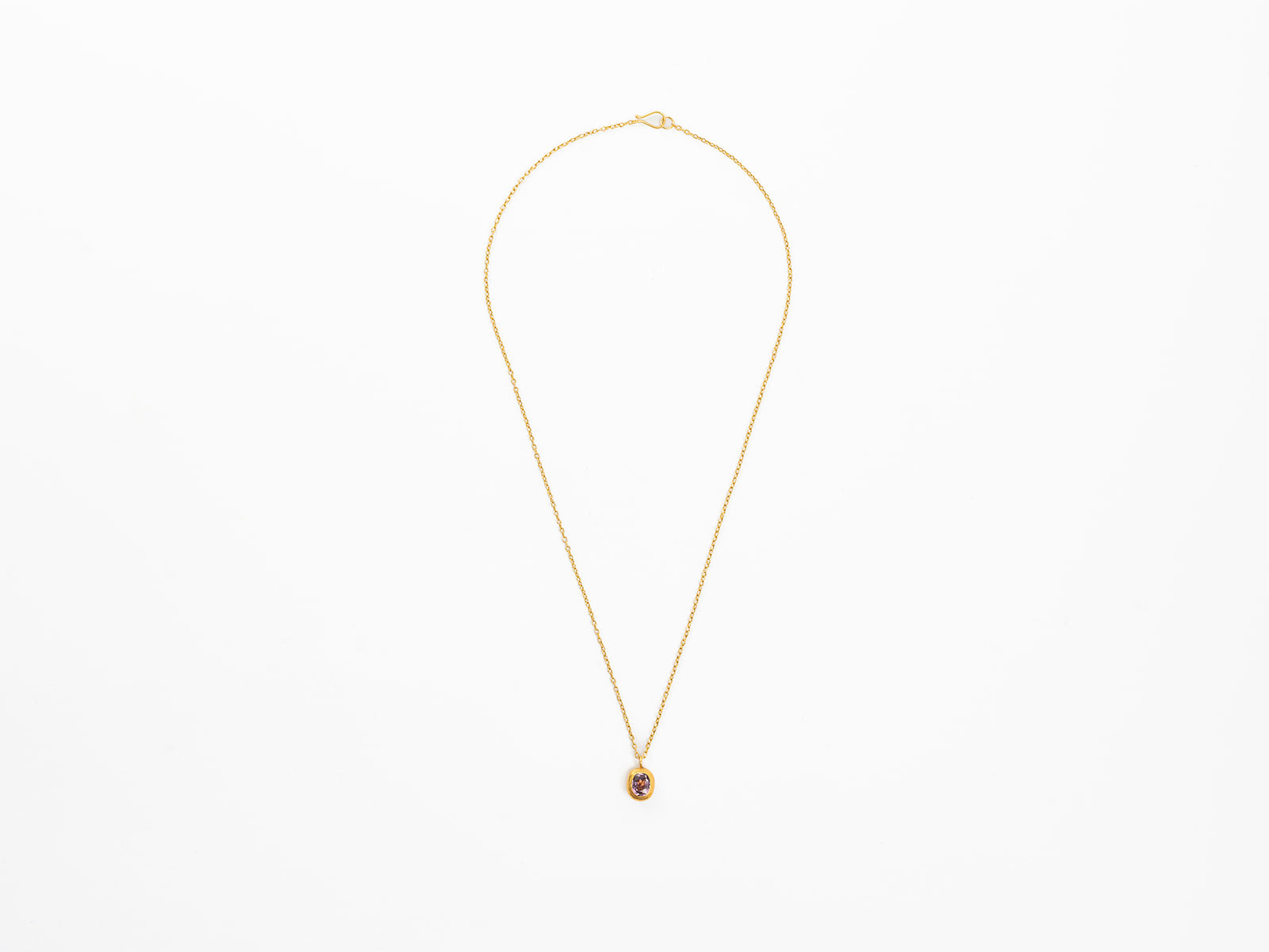 MUNNU THE GEM PALACE | AMETHYST PENDANT NECKLACE