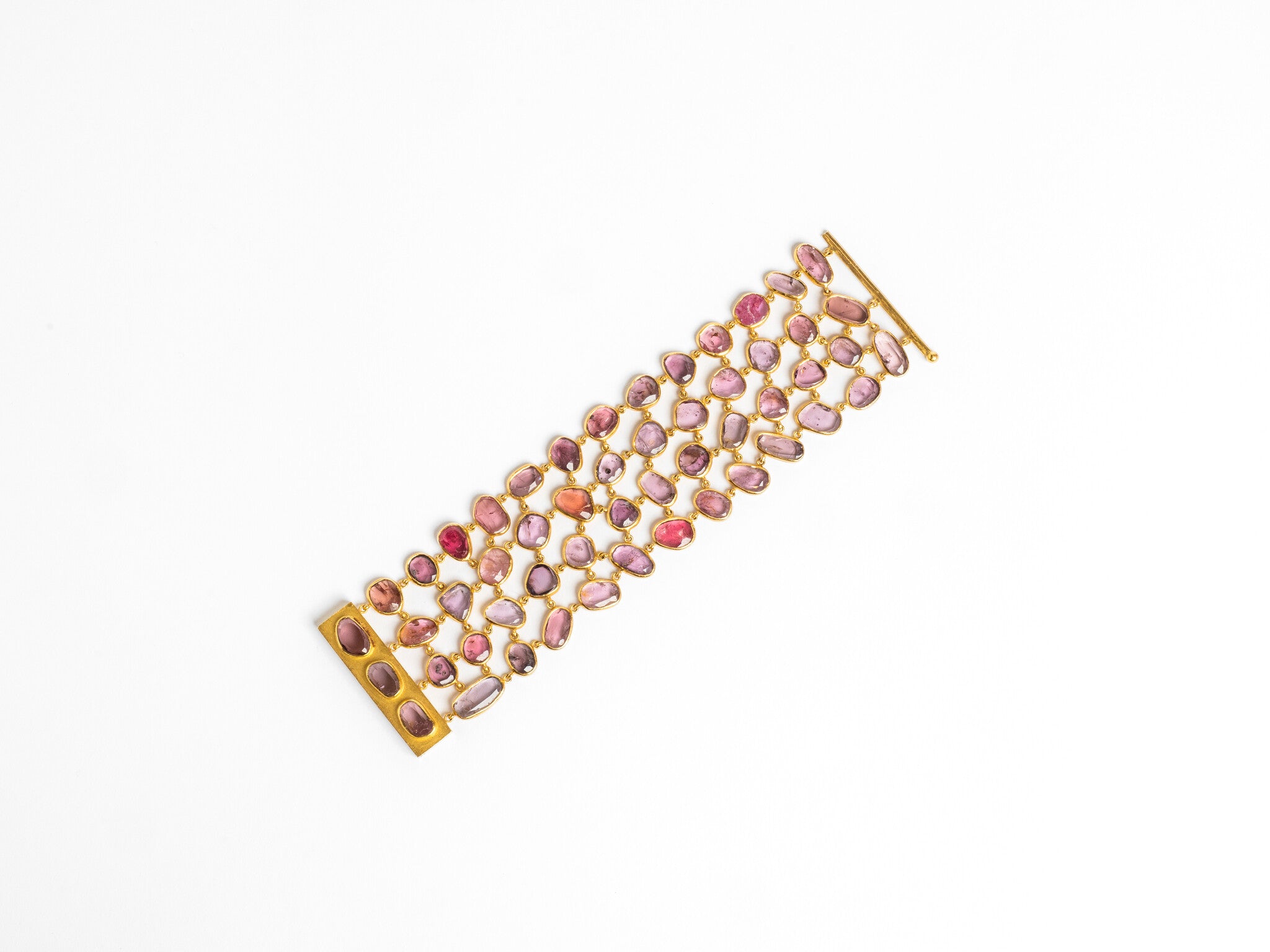 SPINEL ROW BRACELET