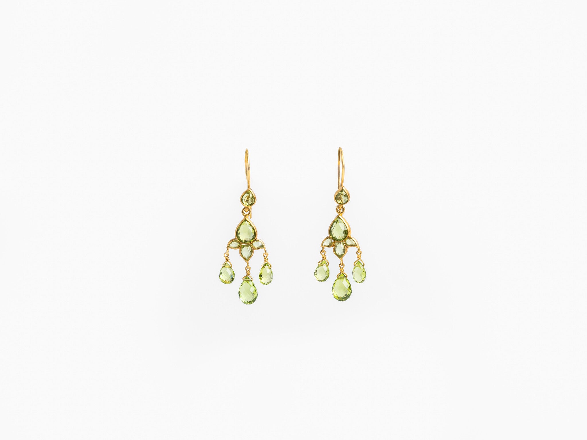 PERIDOT DROP EARRINGS