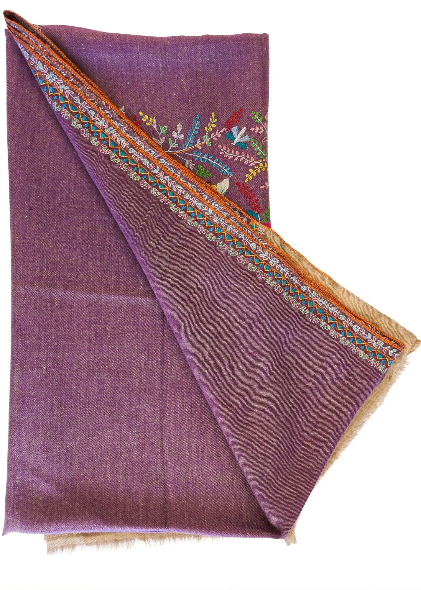 YASER | DEER EMBROIDERED SHAWL