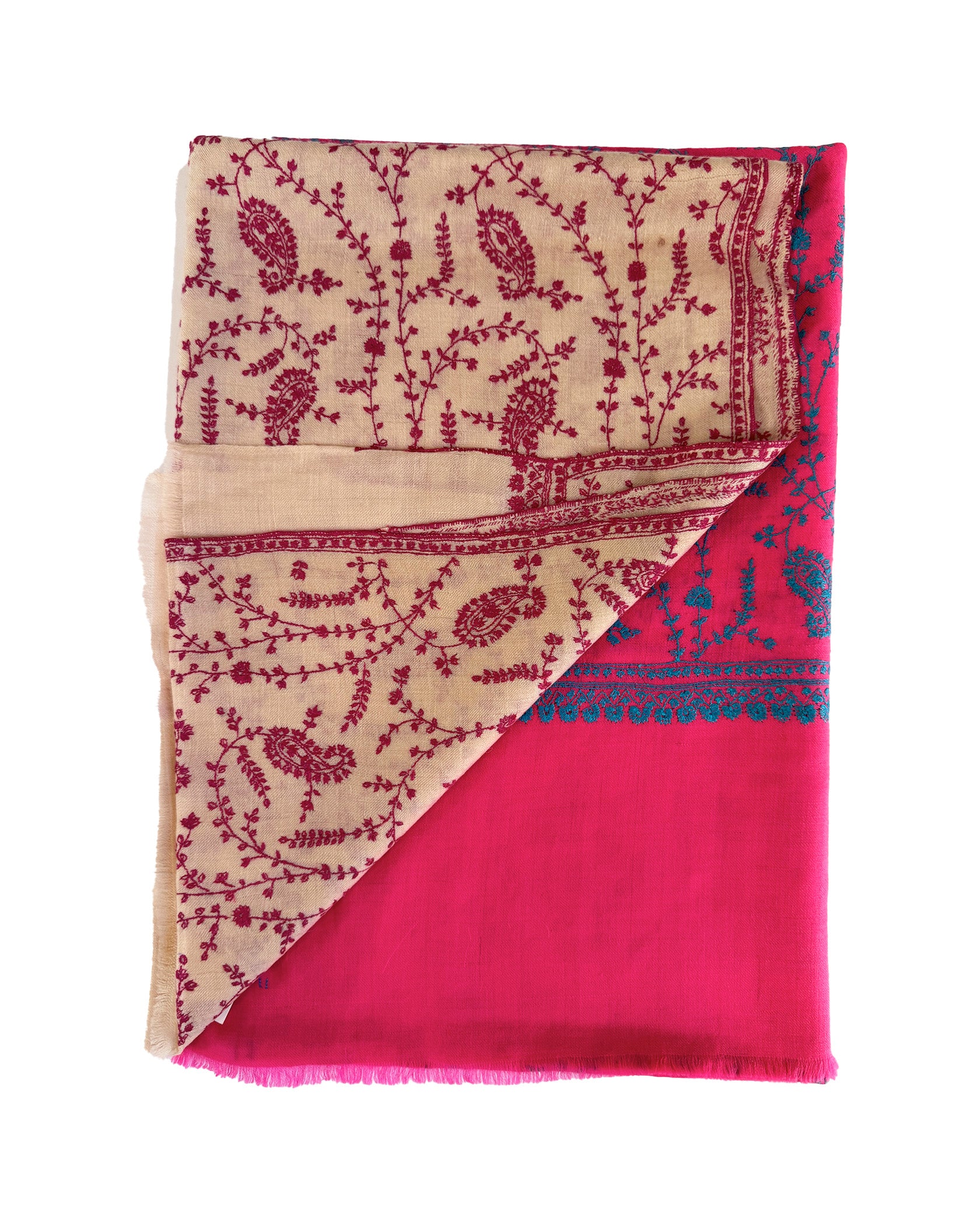 YASER | TWO TONE PAISLEY SHAWL