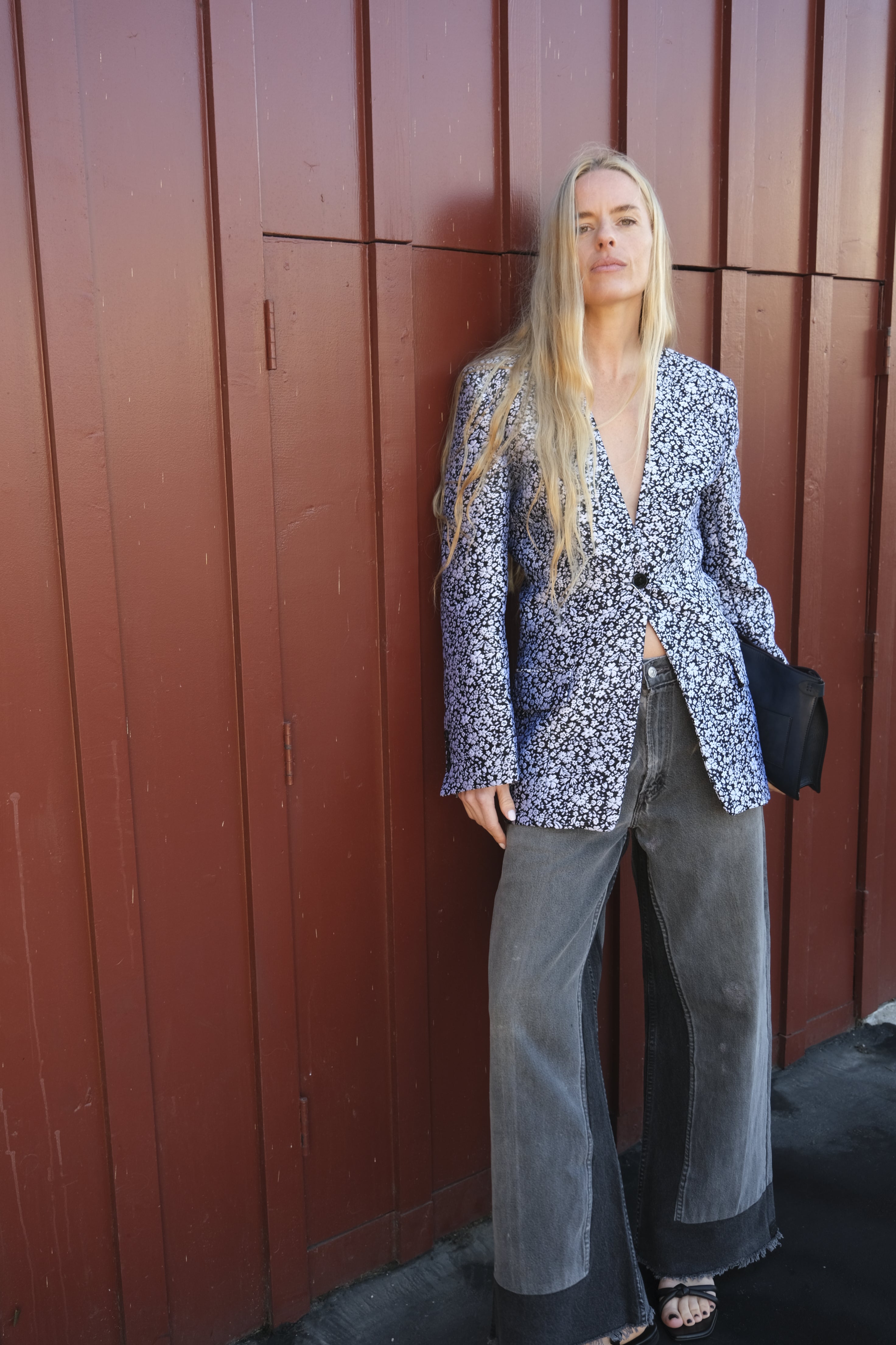 TOTEME | FLORAL SLOUCH BLAZER | CAPITOL CHARLOTTE, NC & BRENTWOOD, CA
