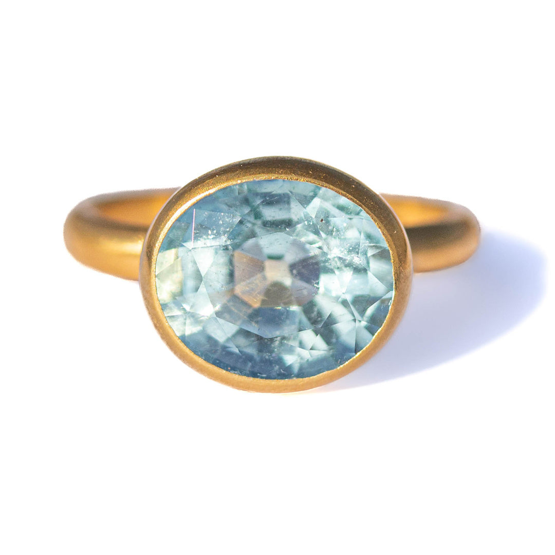 AQUAMARINE PRINCESS RING