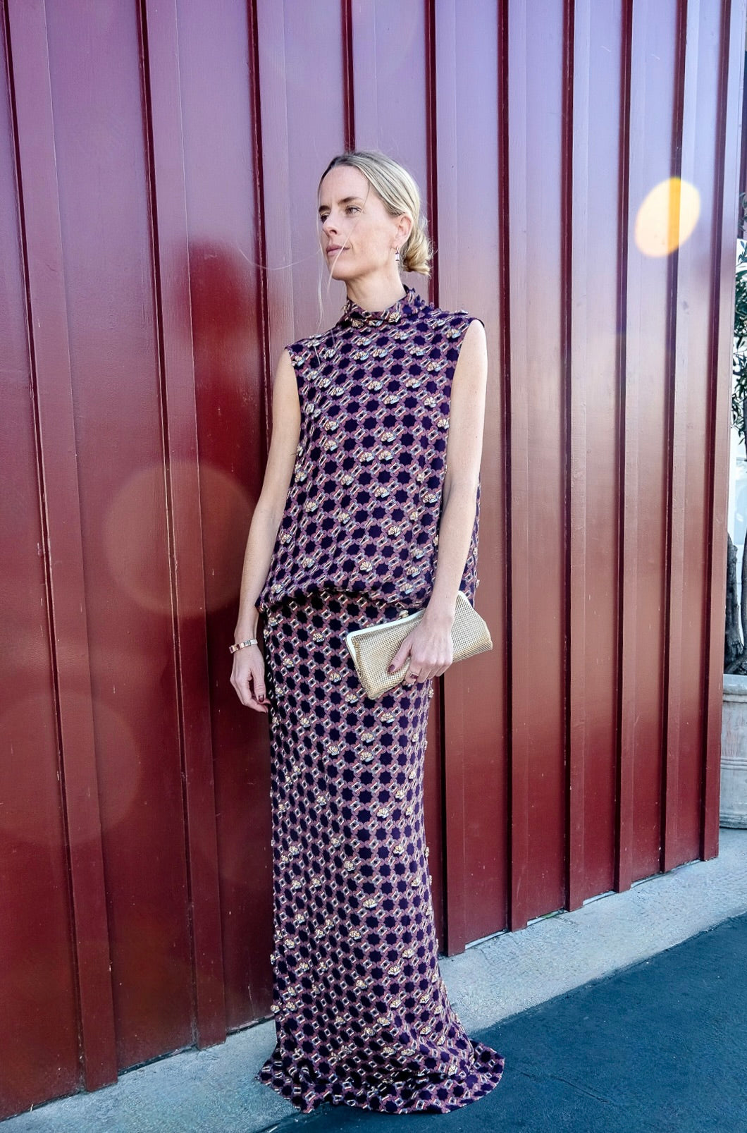 DRIES VAN NOTEN | MOSAIC PRINT DRESS