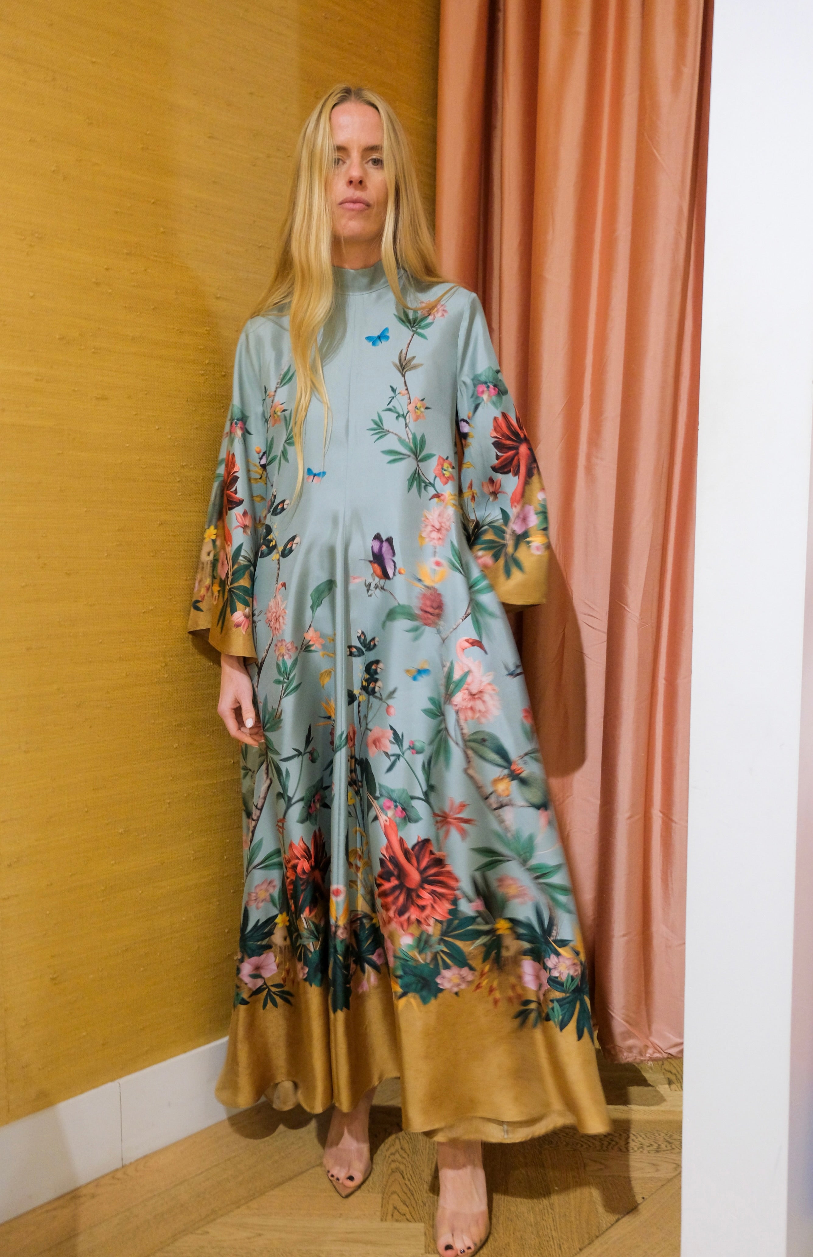 LA DOUBLE J | PRINTED MAGNIFICO MAXI DRESS