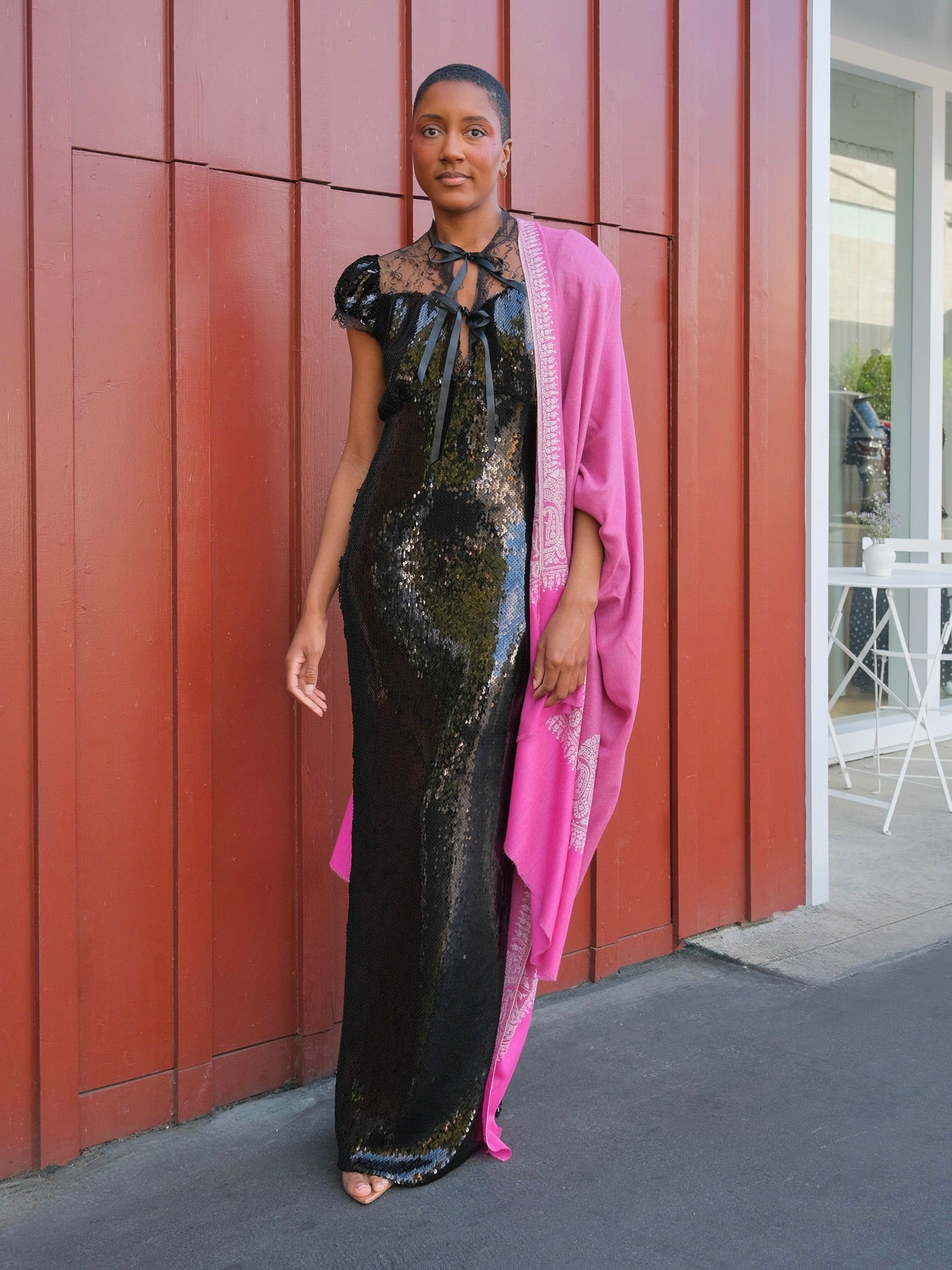RODARTE | CAP SLEEVE SEQUIN GOWN | WOMEN'S LUXURY DESIGNER CLOTHING, SHOES, HANDBAGS & JEWELRY | CAPITOL CHARLOTTE, NC & BRENTWOOD, CA