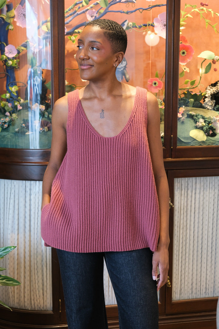 CHRISTIAN WIJNANTS | SCOOP NECK KNIT TANK