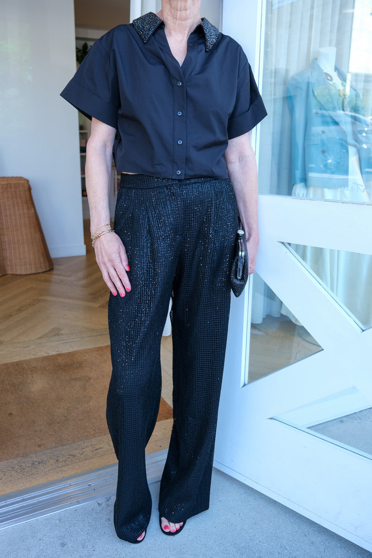 TWP | SEQUIN FISHNET SULLI TROUSER
