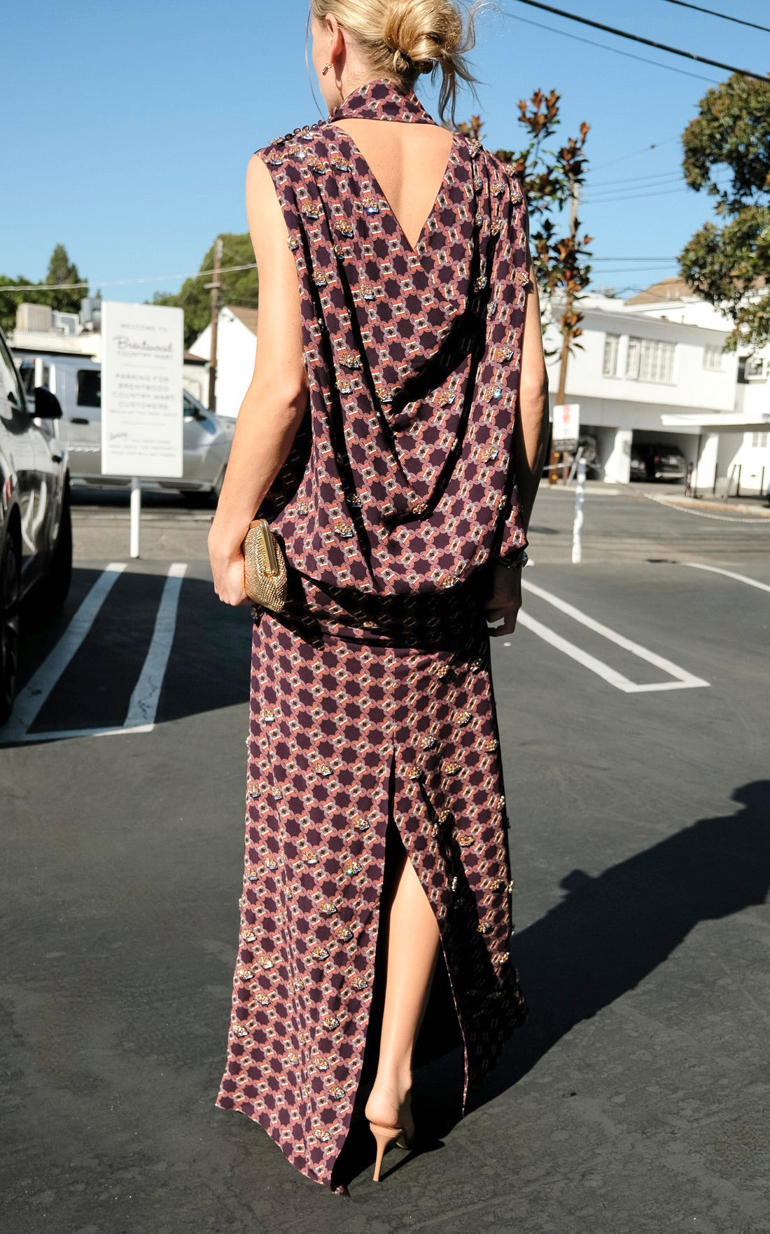 DRIES VAN NOTEN | MOSAIC PRINT DRESS