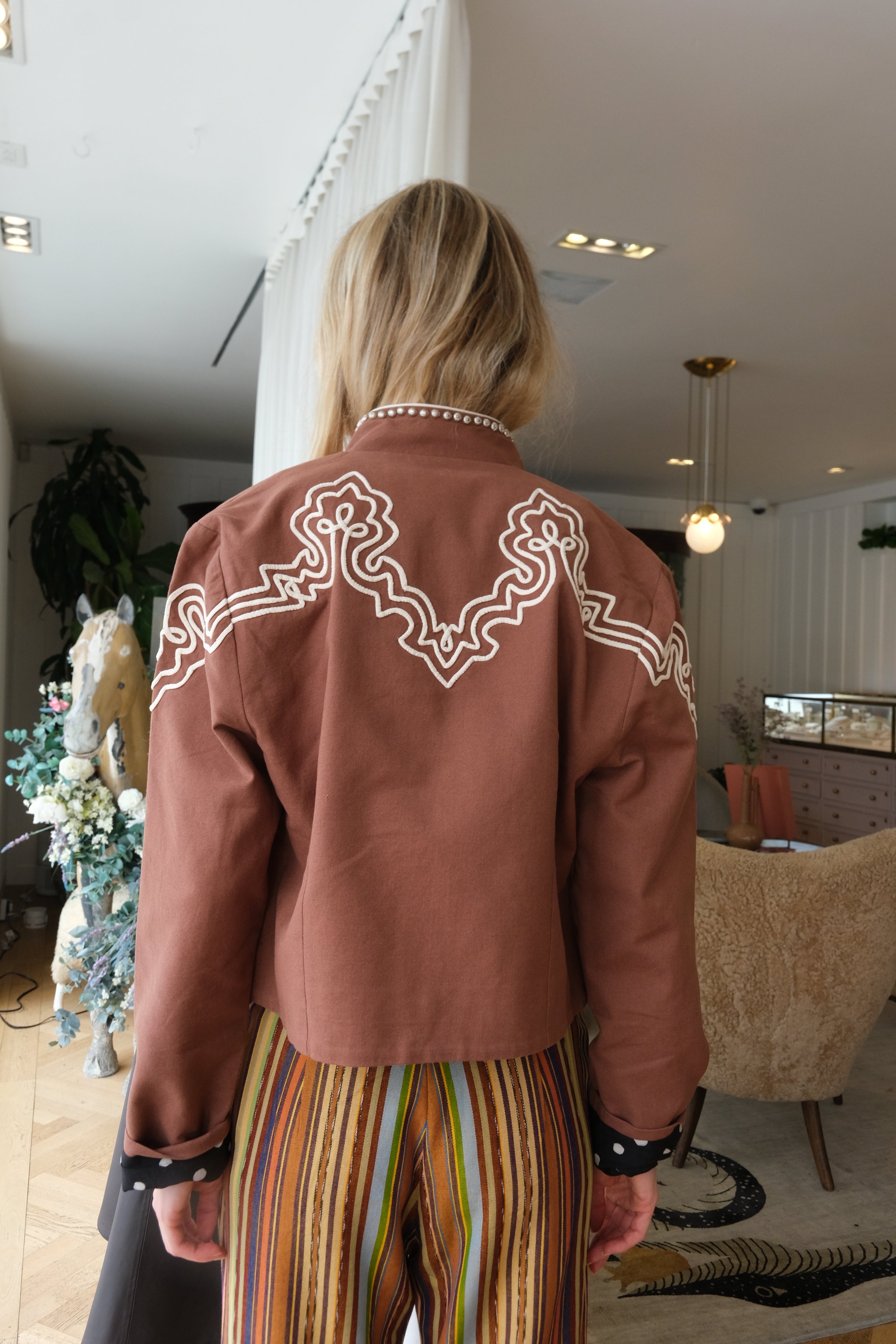 ALIX OF BOHEMIA | CLARKE CLOVE SPUR JACKET | WOMEN'S LUXURY DESIGNER CLOTHING, SHOES, HANDBAGS & JEWELRY | CAPITOL CHARLOTTE, NC & BRENTWOOD, CA