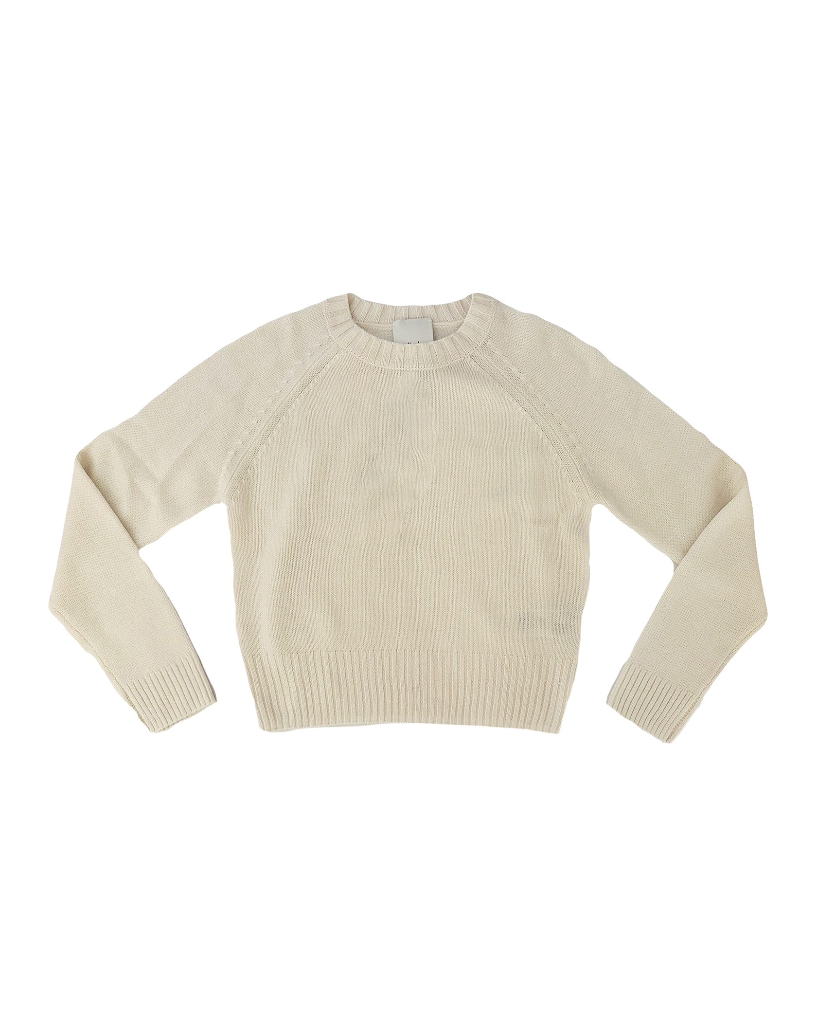 ALLUDE | LONG SLEEVE CREWNECK SWEATER