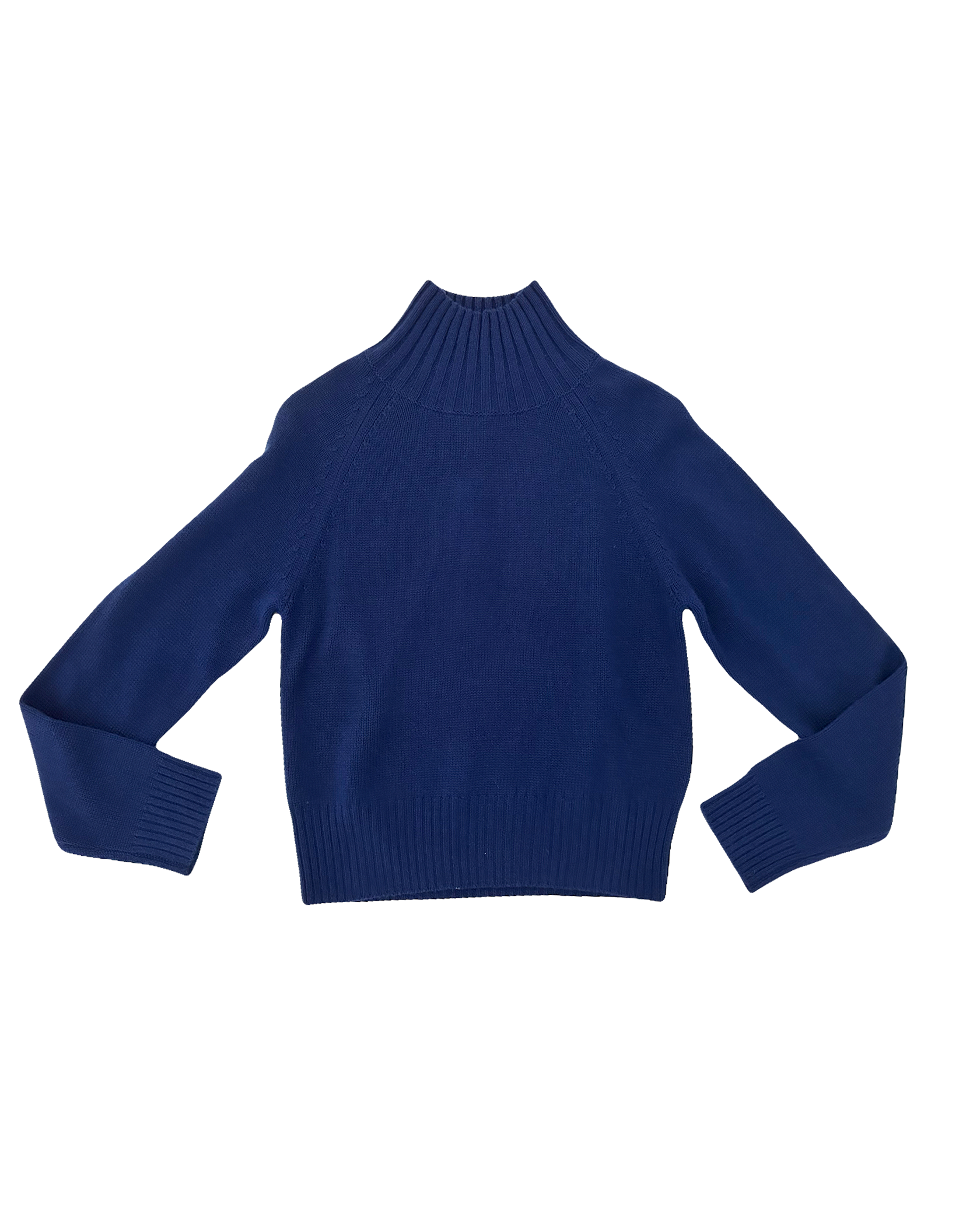 ALLUDE | LONG SLEEVE MOCKNECK SWEATER