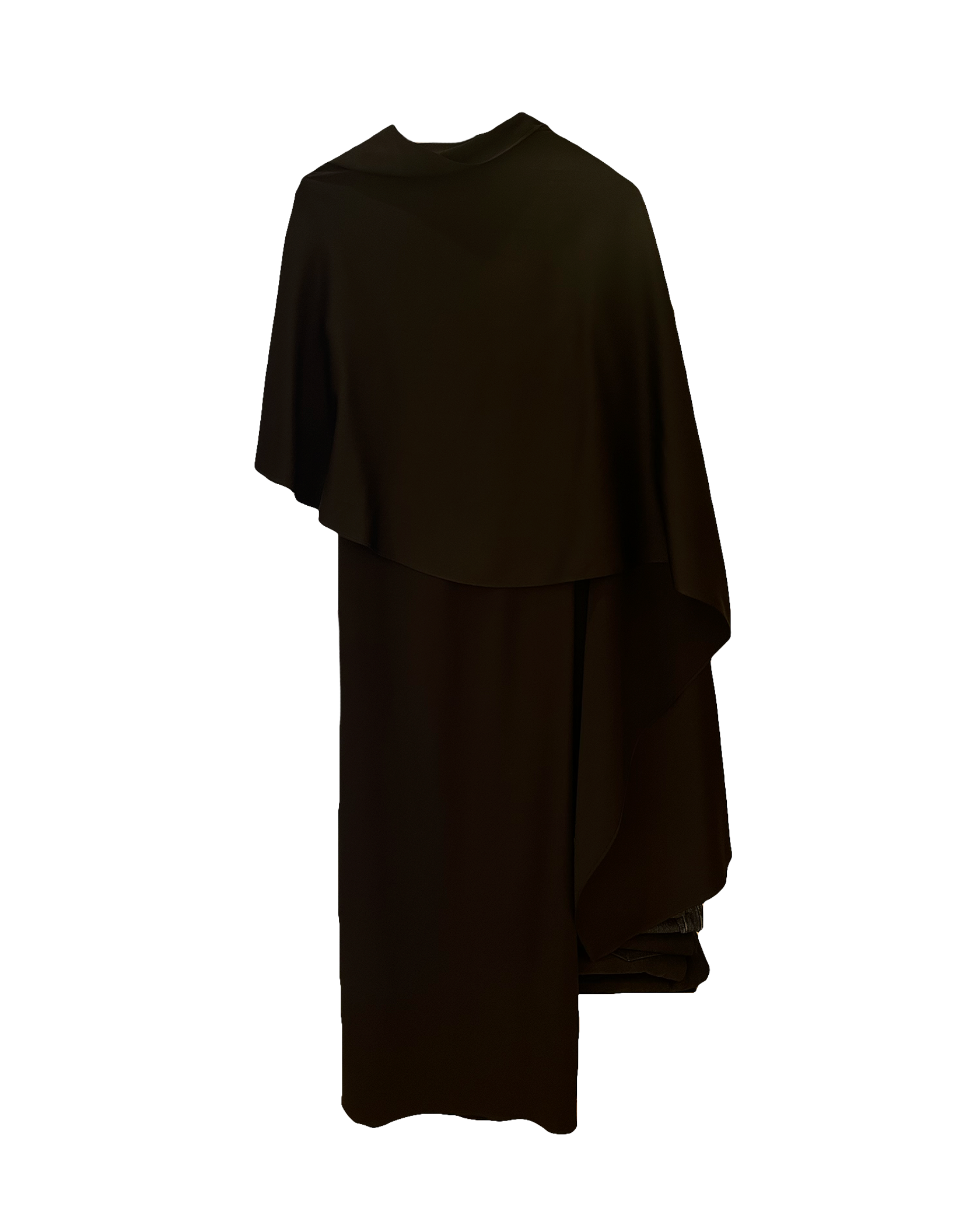 ANOTHER TOMORROW | SHORT SLEEVE SATIN SCARF MAXI DRESS